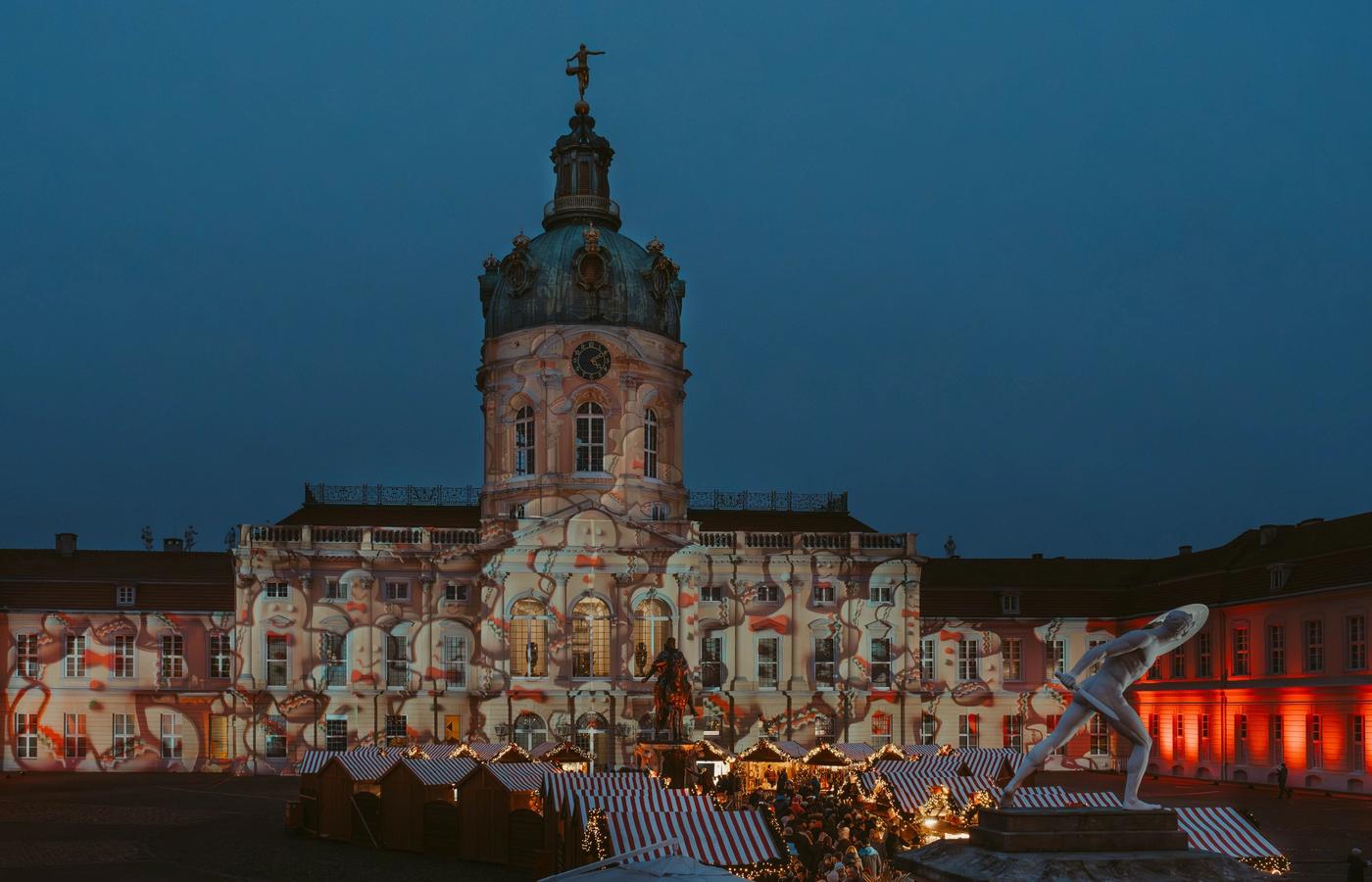 Christmas Market at Charlottenburg Palace - Baroque Palace Setting
