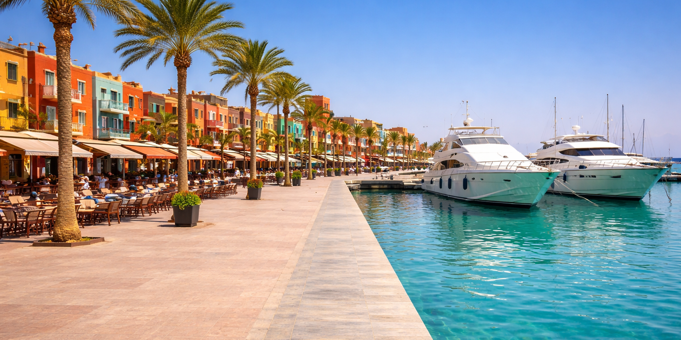 Hotels near Hurghada Marina Boulevard