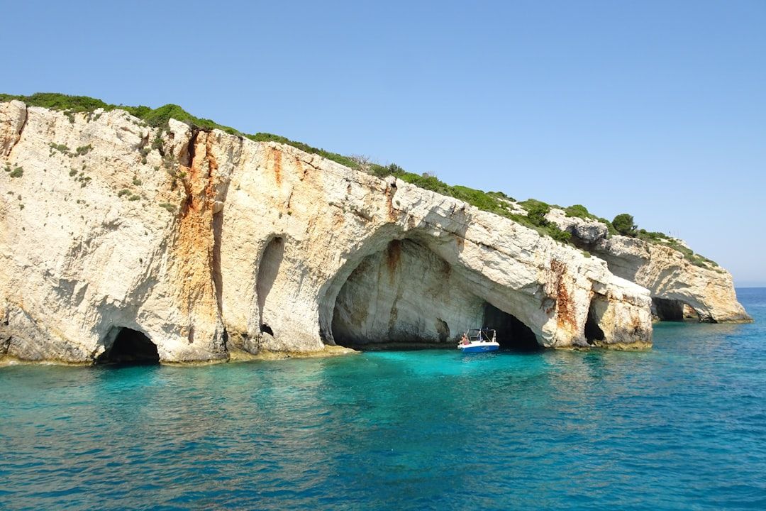 Blue Caves at Cape Skinari - Sea Caves Carved by the Ionian