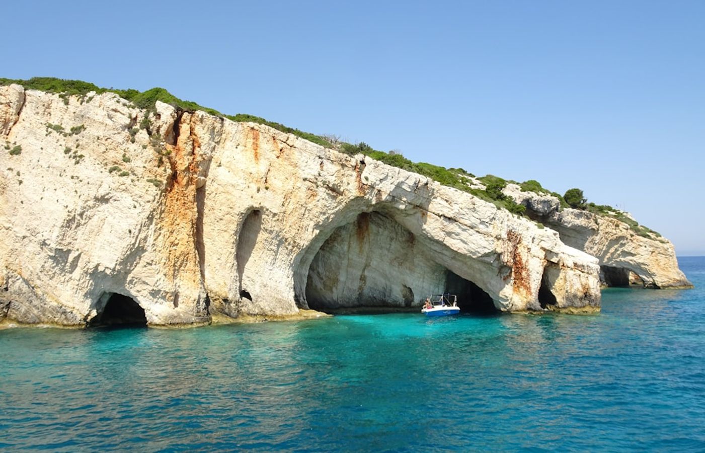 Blue Caves at Cape Skinari - Sea Caves Carved by the Ionian