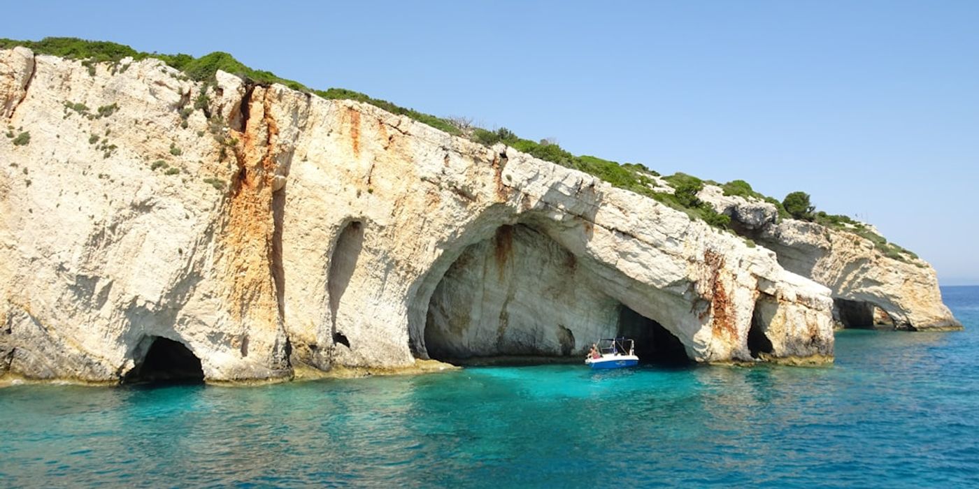 Hotels near Blue Caves at Cape Skinari