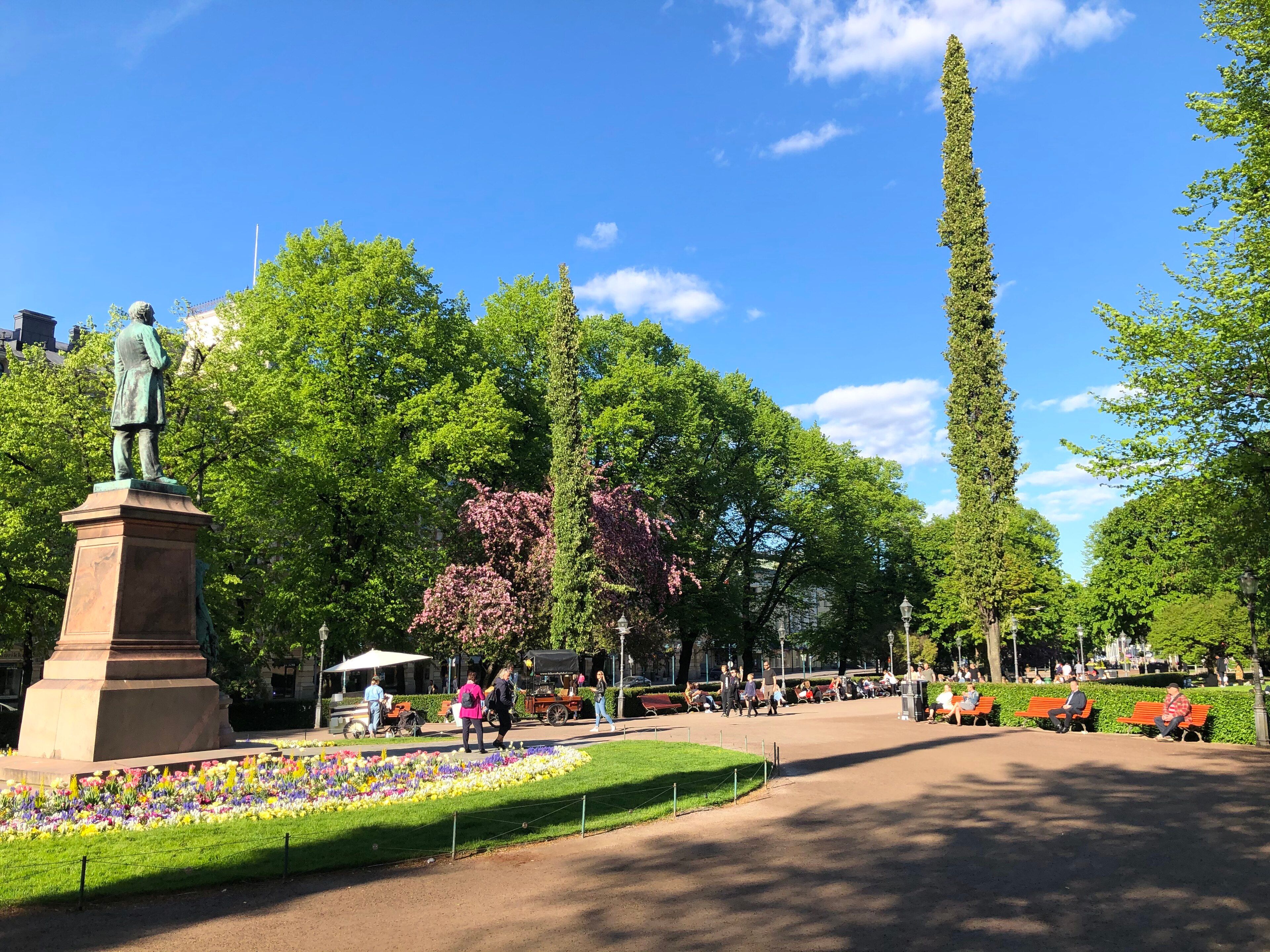 Esplanadi Park - The Central Promenade with Summer Concerts