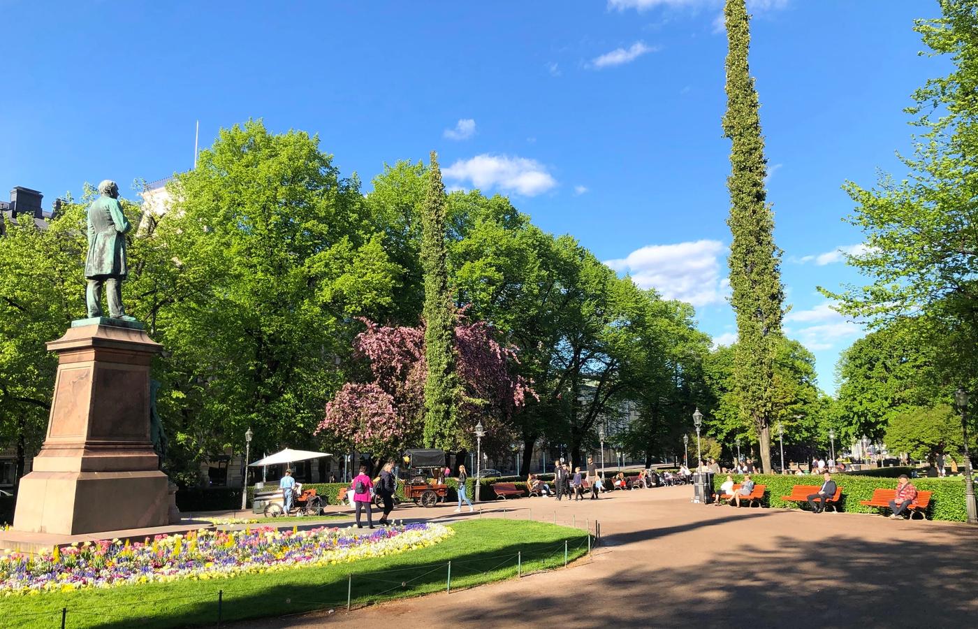 Esplanadi Park - The Central Promenade with Summer Concerts