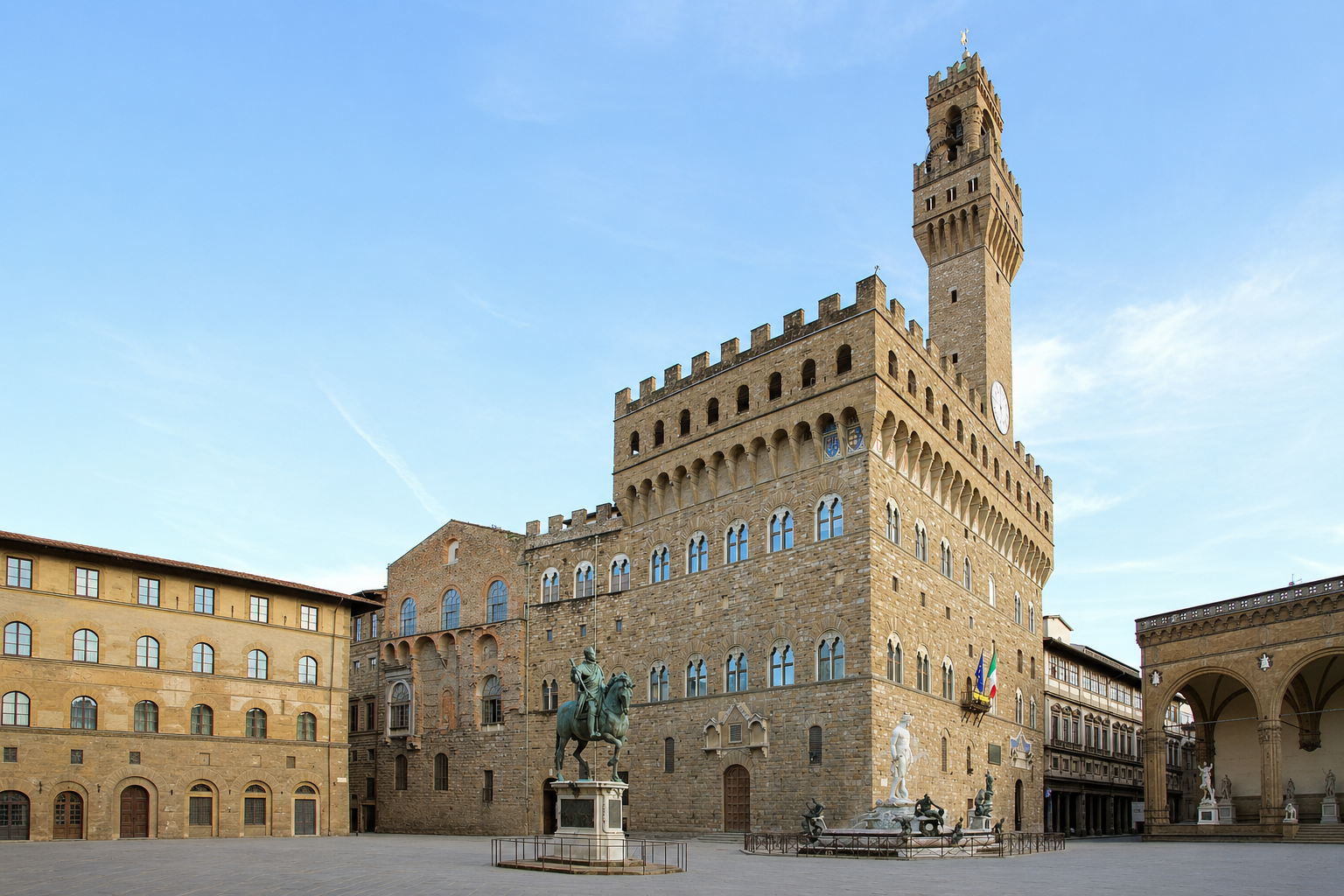 Palazzo Vecchio Tower and Secret Passages - Medieval Power and Intrigue