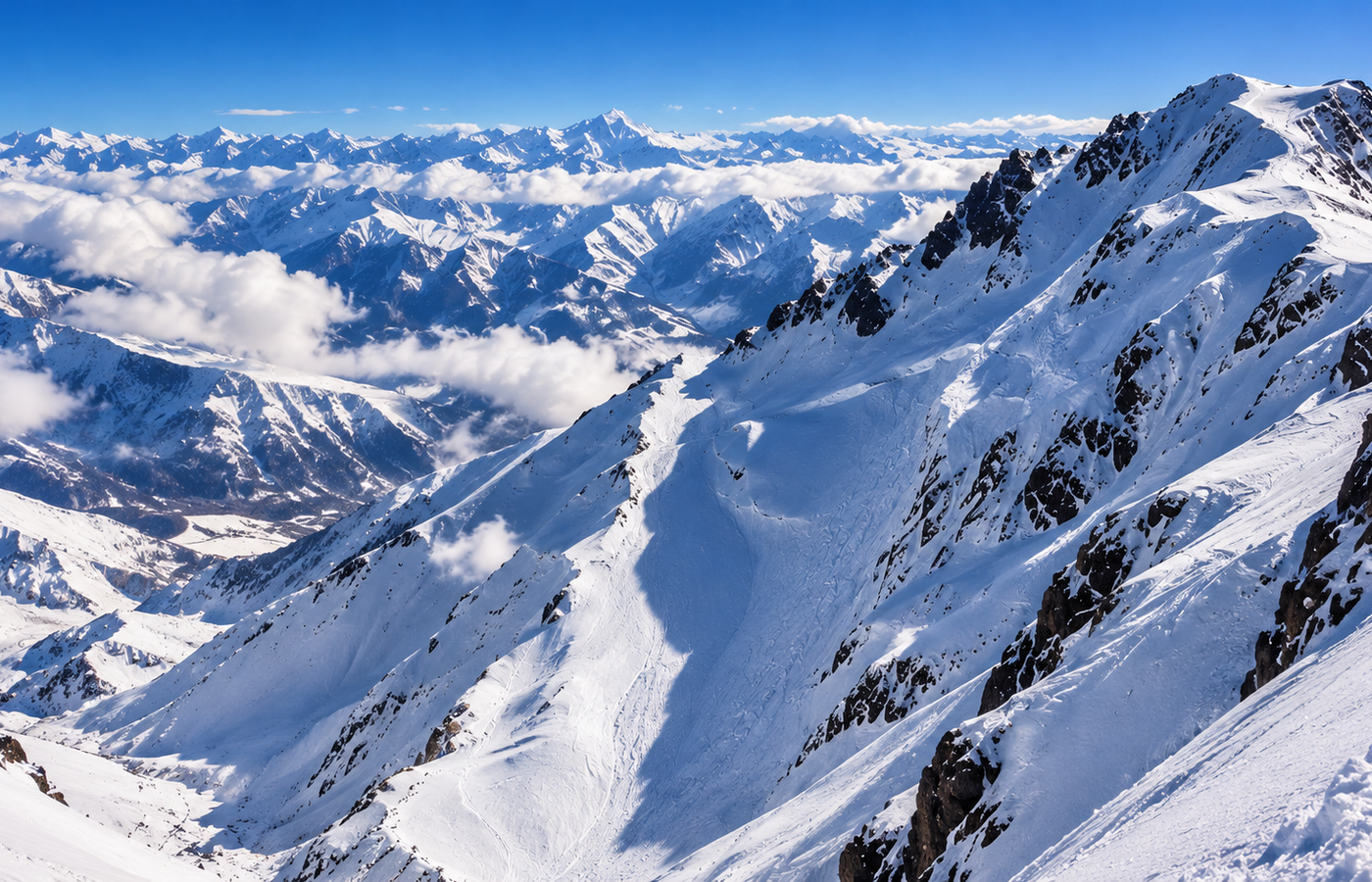Sadzele Black Runs - The Highest and Steepest Pistes in Gudauri