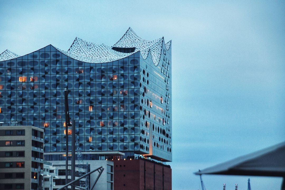 Elbphilharmonie Plaza - Harbour Views at Christmas