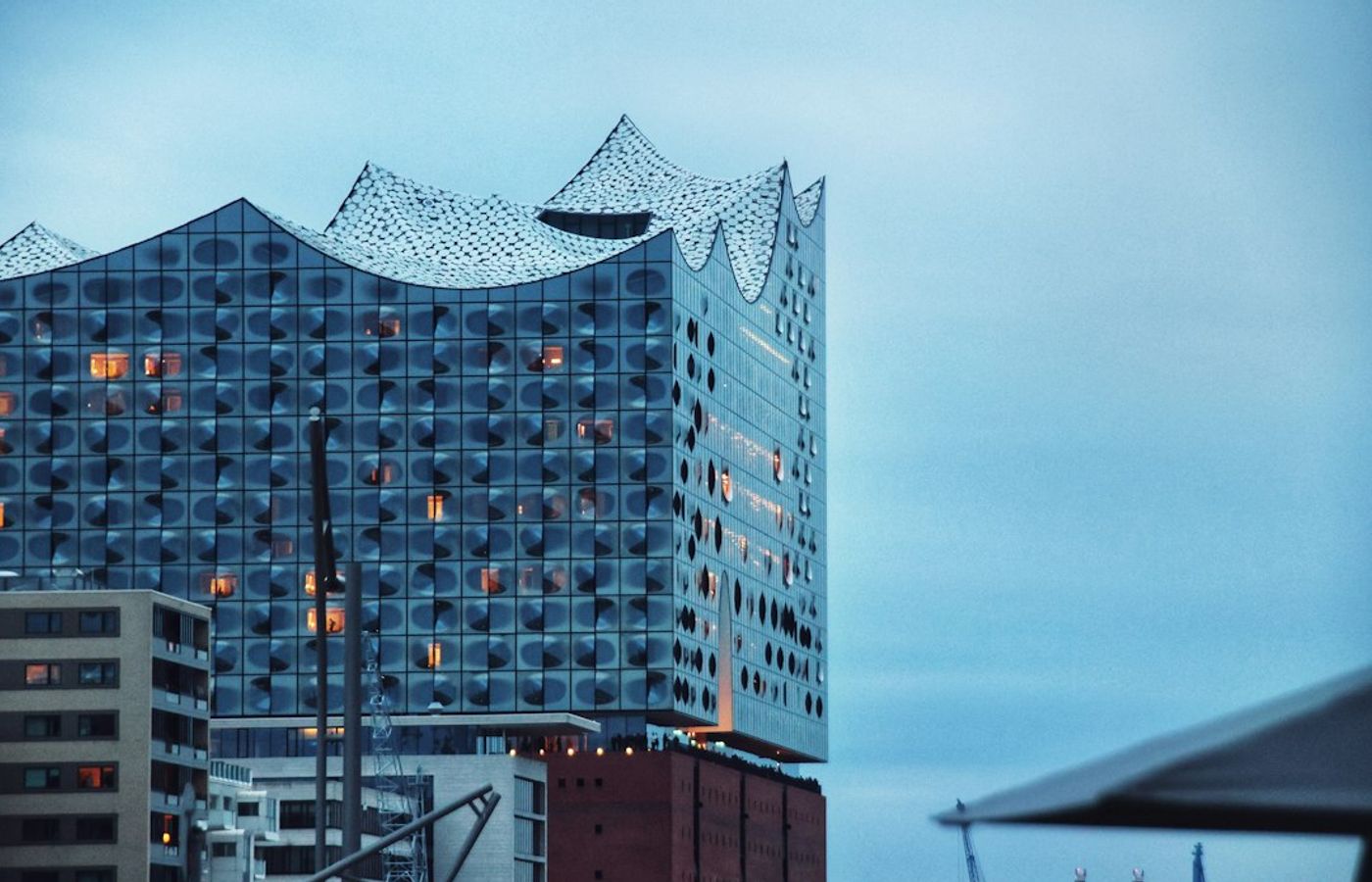 Elbphilharmonie Plaza - Harbour Views at Christmas