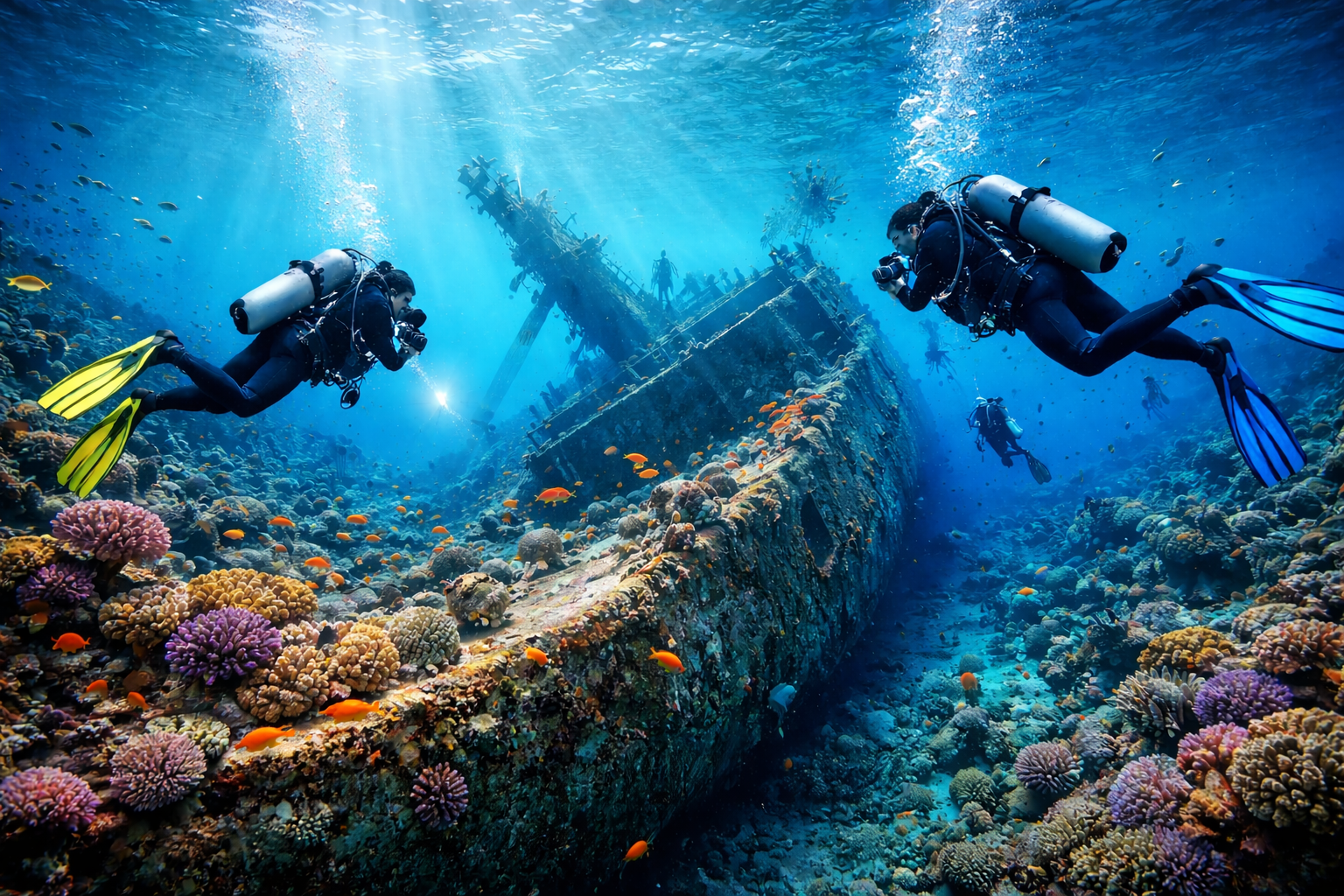 Diving at Abu Nuhas - World-Class Wreck Diving in the Red Sea