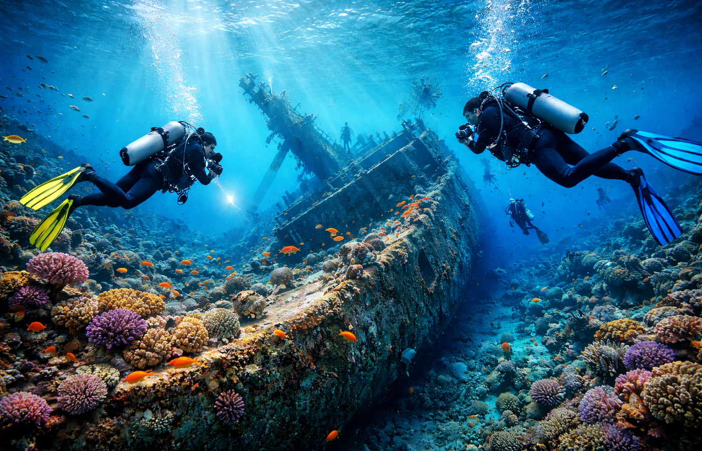 Diving at Abu Nuhas - World-Class Wreck Diving in the Red Sea