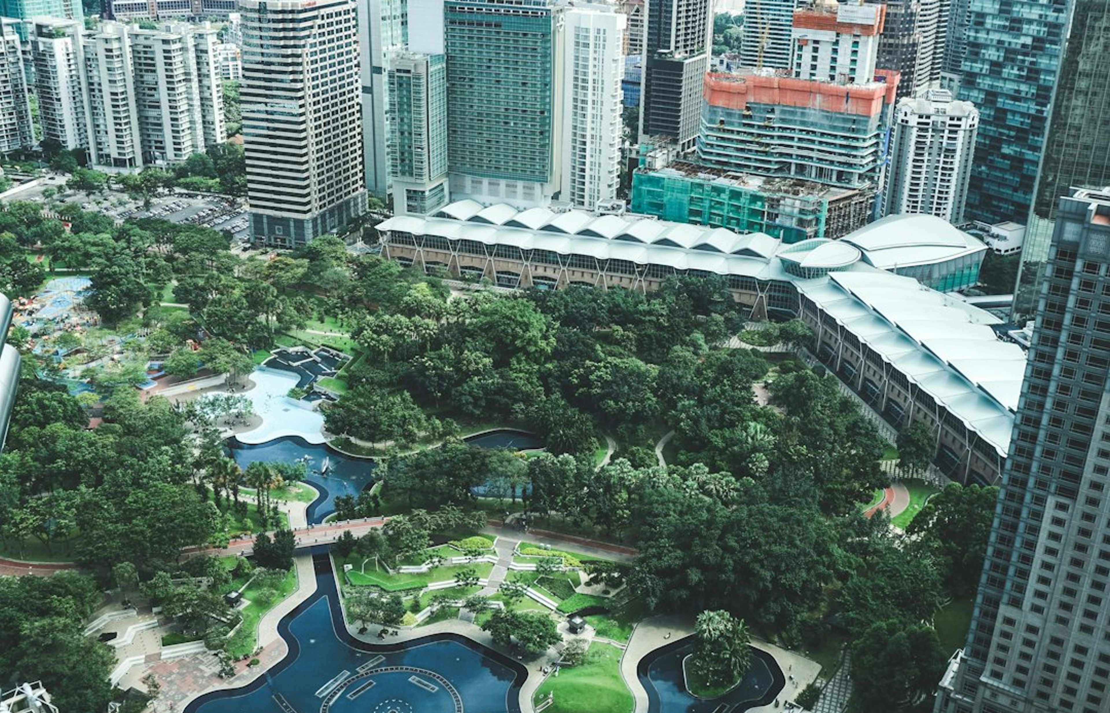 KLCC Park - The Green Space Beneath the Petronas Towers