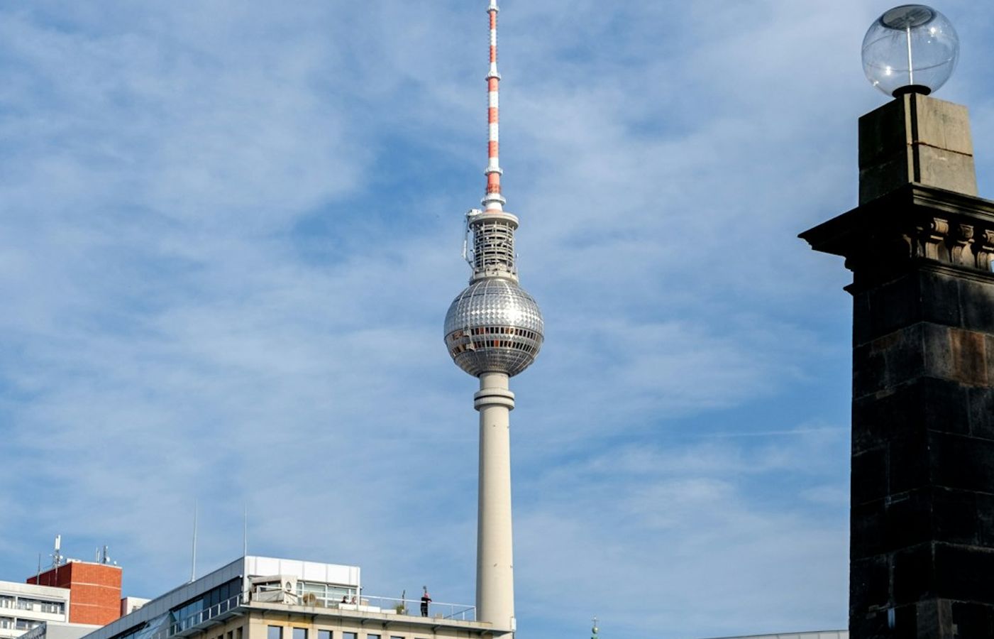 Fernsehturm (TV Tower) and Alexanderplatz - East Berlin's Showpiece