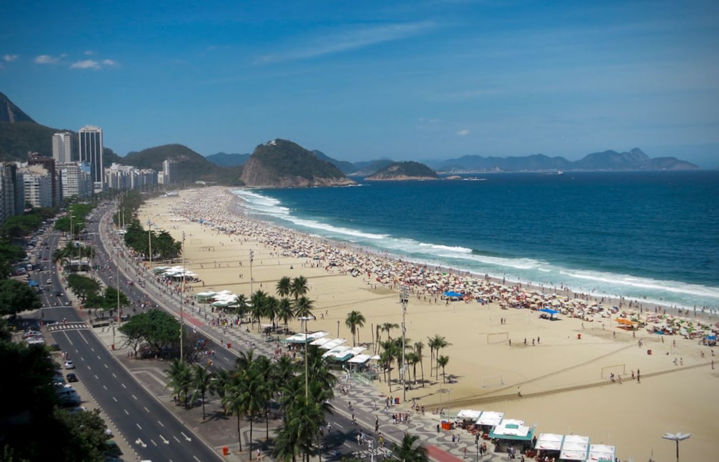 Copacabana Beach - Four Kilometres of Sand and the Wave Promenade
