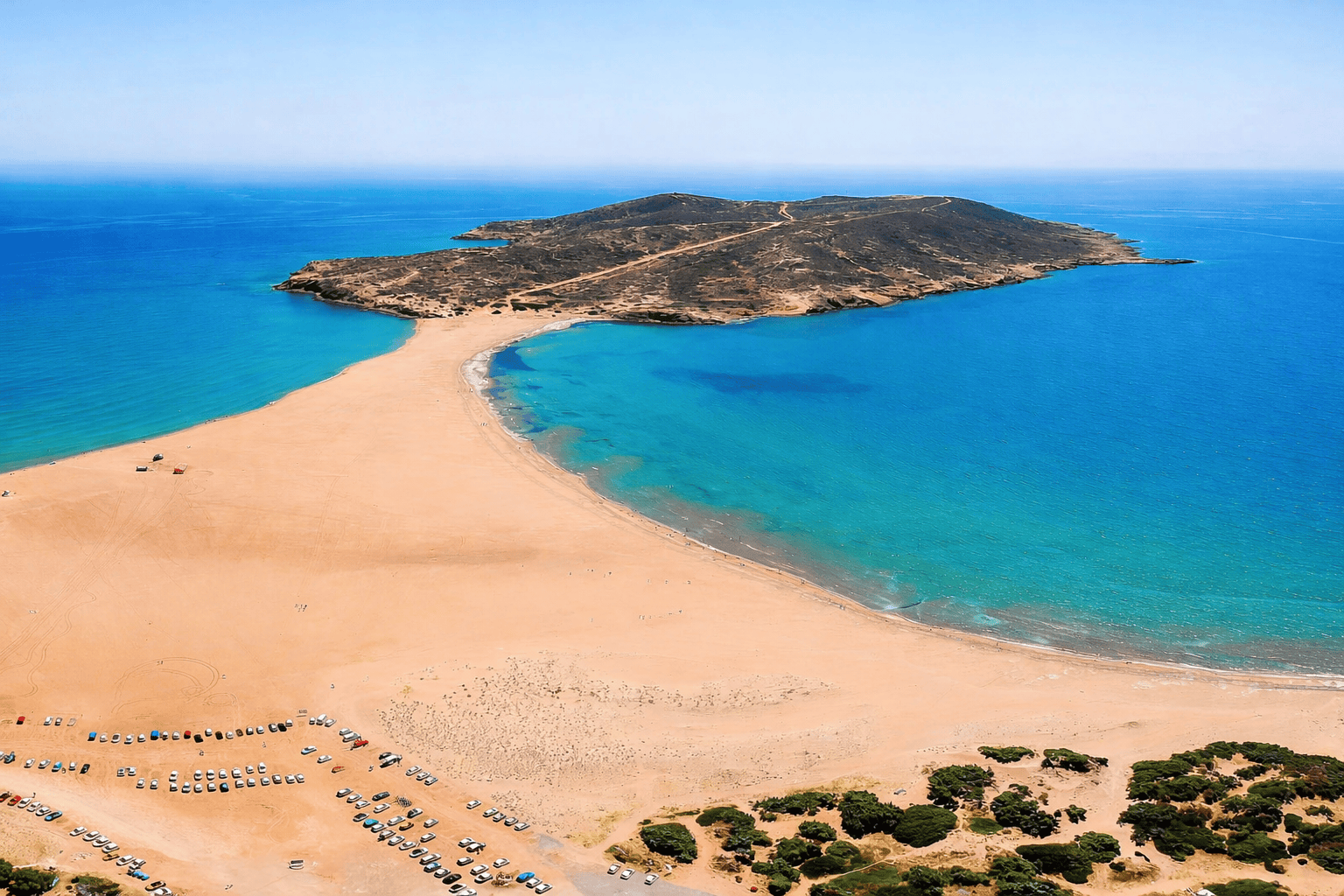 Prasonisi Beach - Where Two Seas Meet
