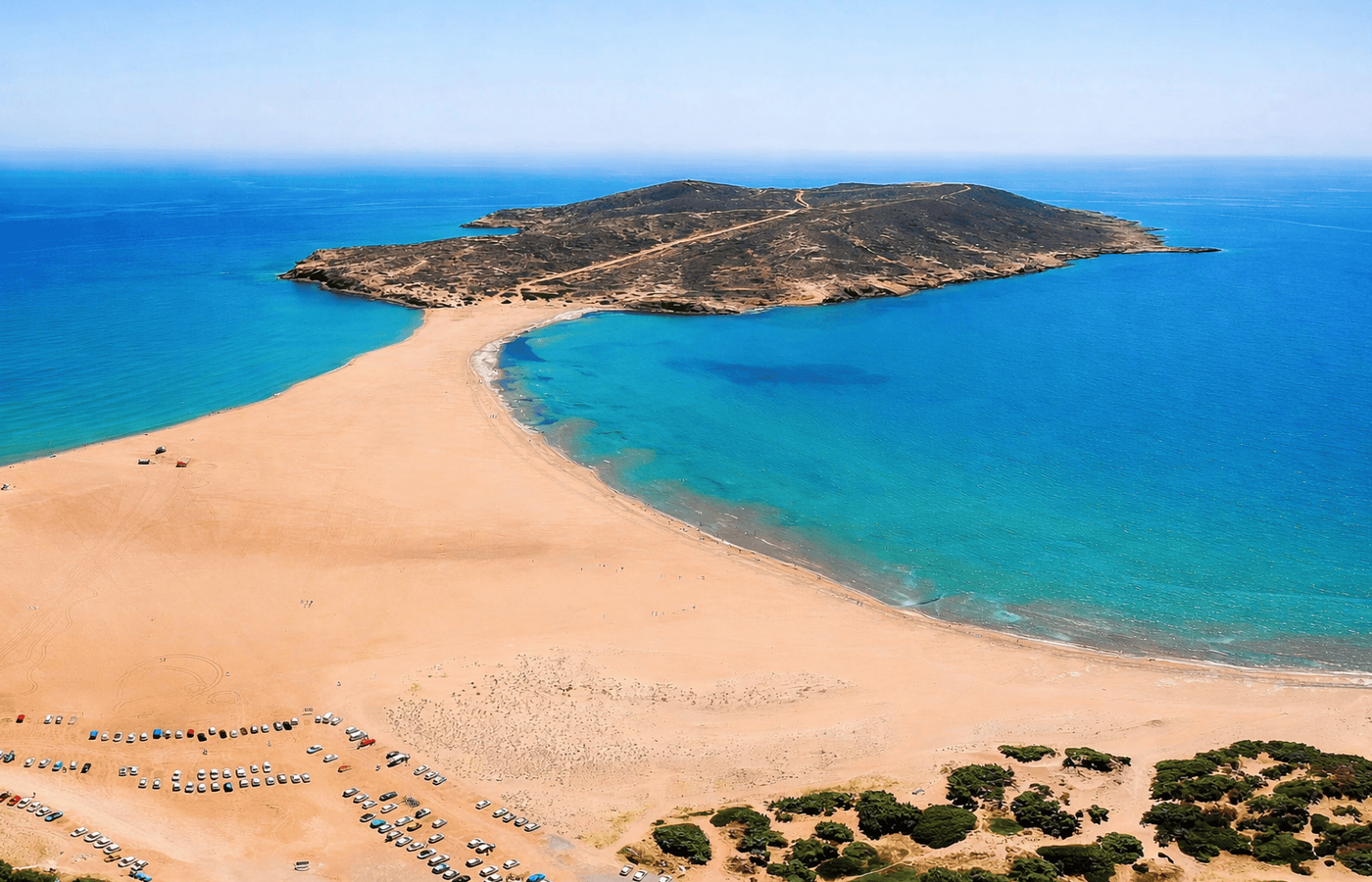 Prasonisi Beach - Where Two Seas Meet