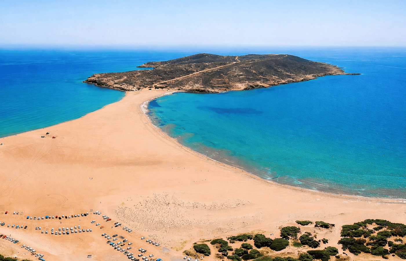 Prasonisi Beach - Where Two Seas Meet