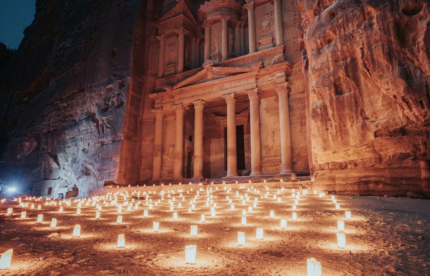 Petra by Night - The Candlelit Treasury Experience