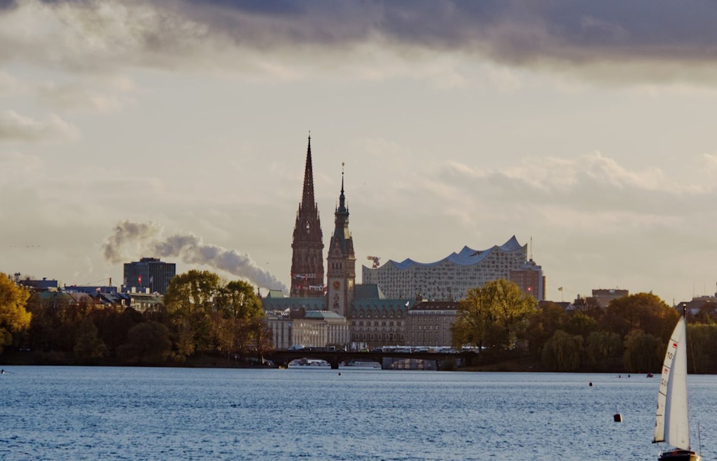 Alster Lakes (Binnenalster and Aussenalster) - The Two City Lakes