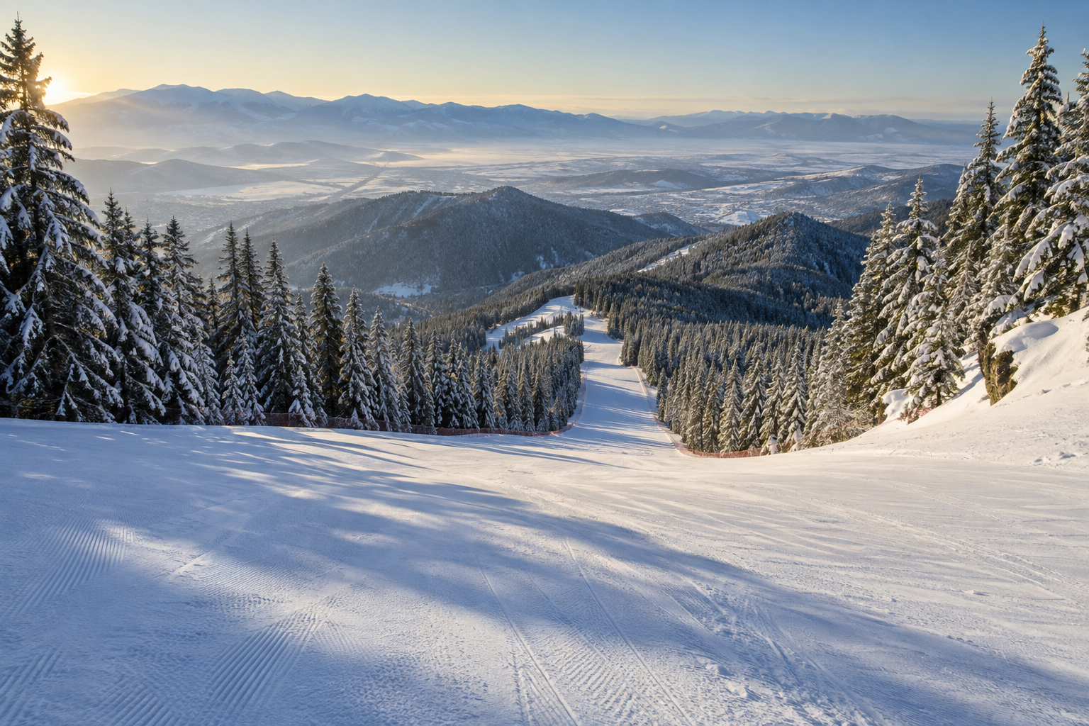 Drumul Roșu - The Longest Ski Slope in Poiana Brașov