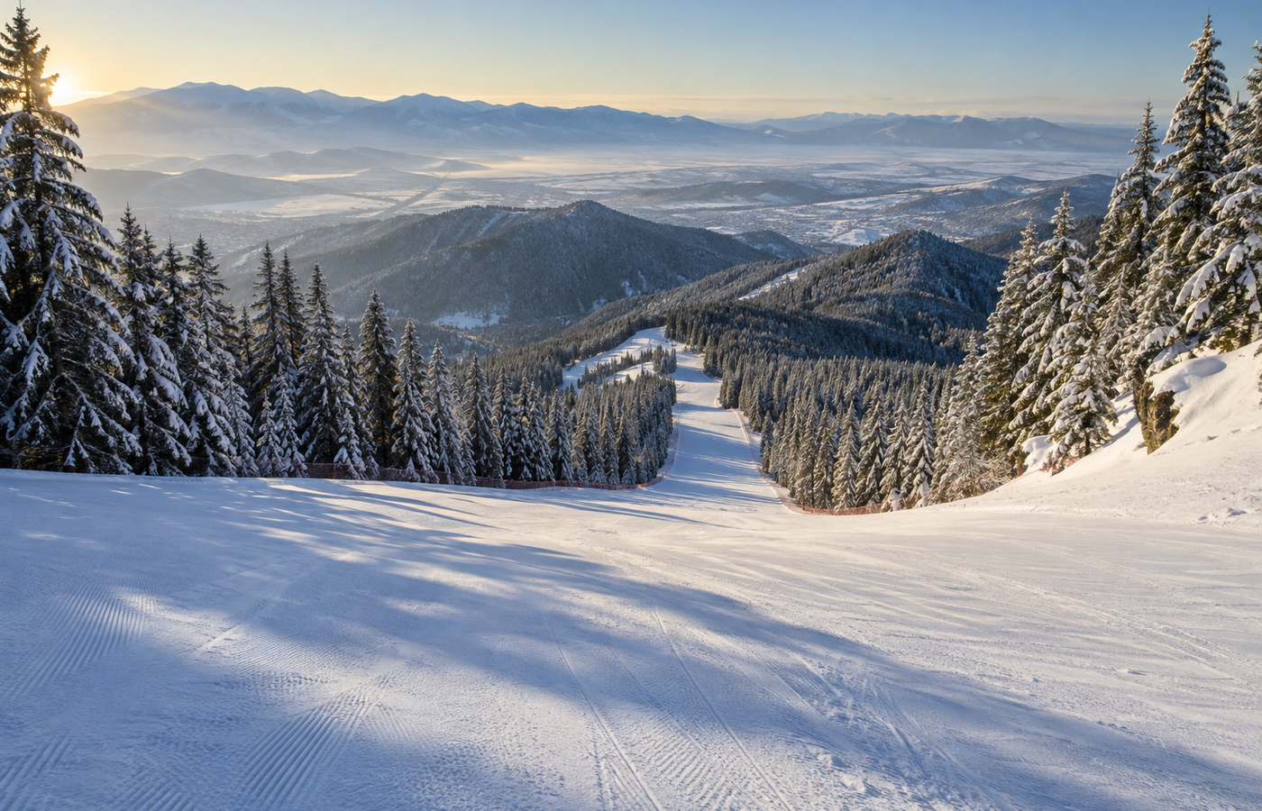 Drumul Roșu - The Longest Ski Slope in Poiana Brașov