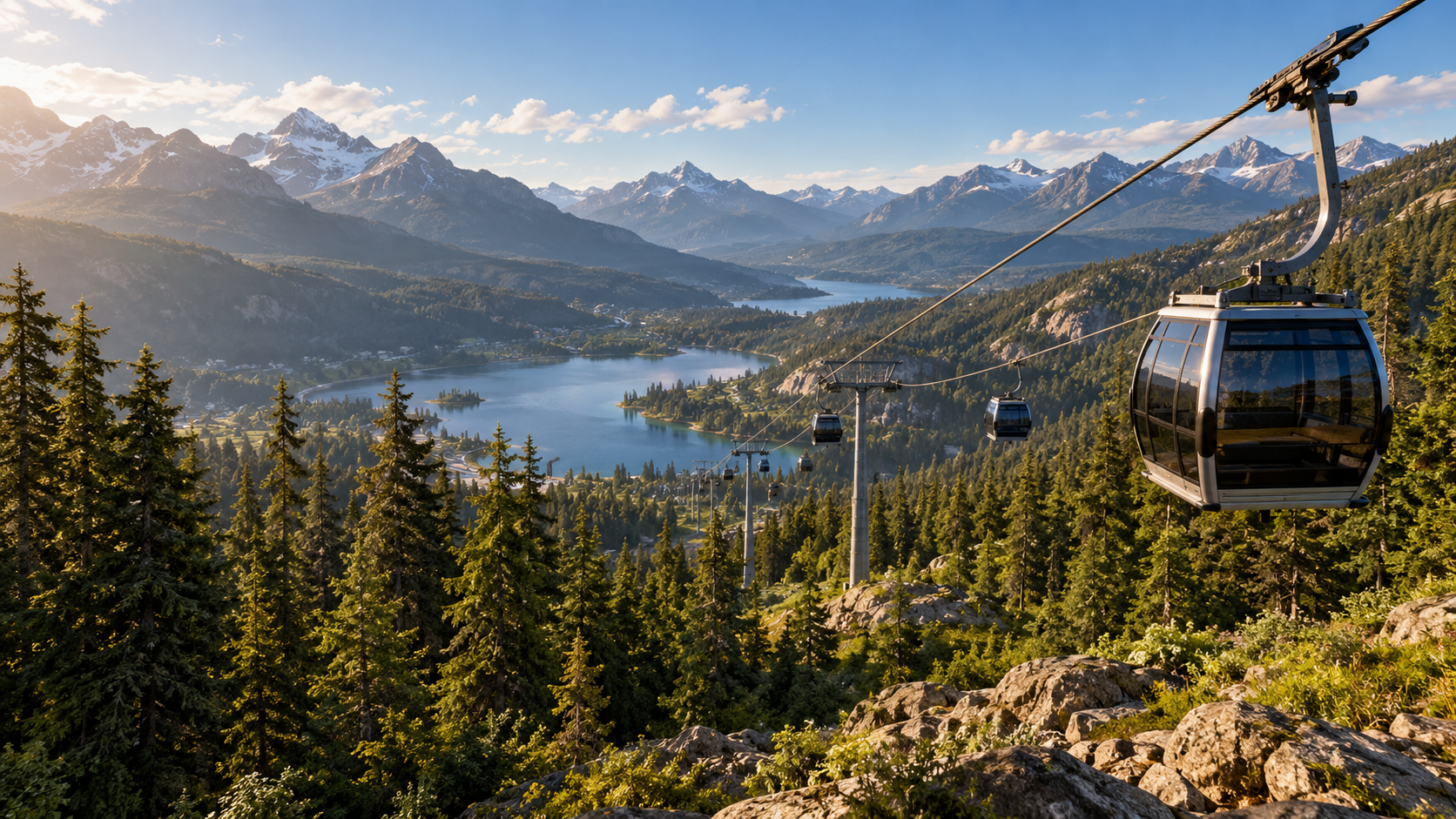 Sulinar - The Intermediate Forest Run off the Gondola