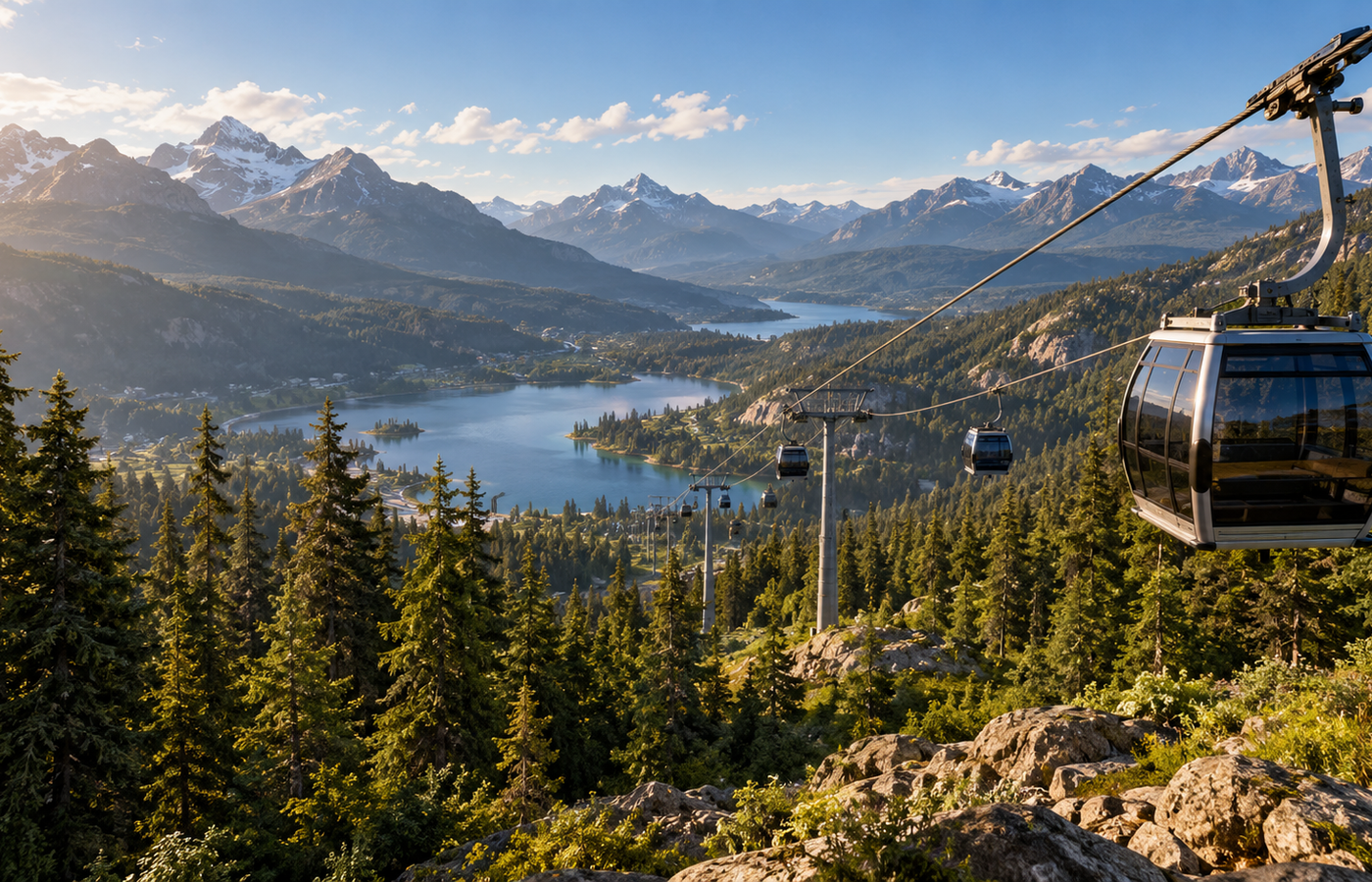 Sulinar - The Intermediate Forest Run off the Gondola
