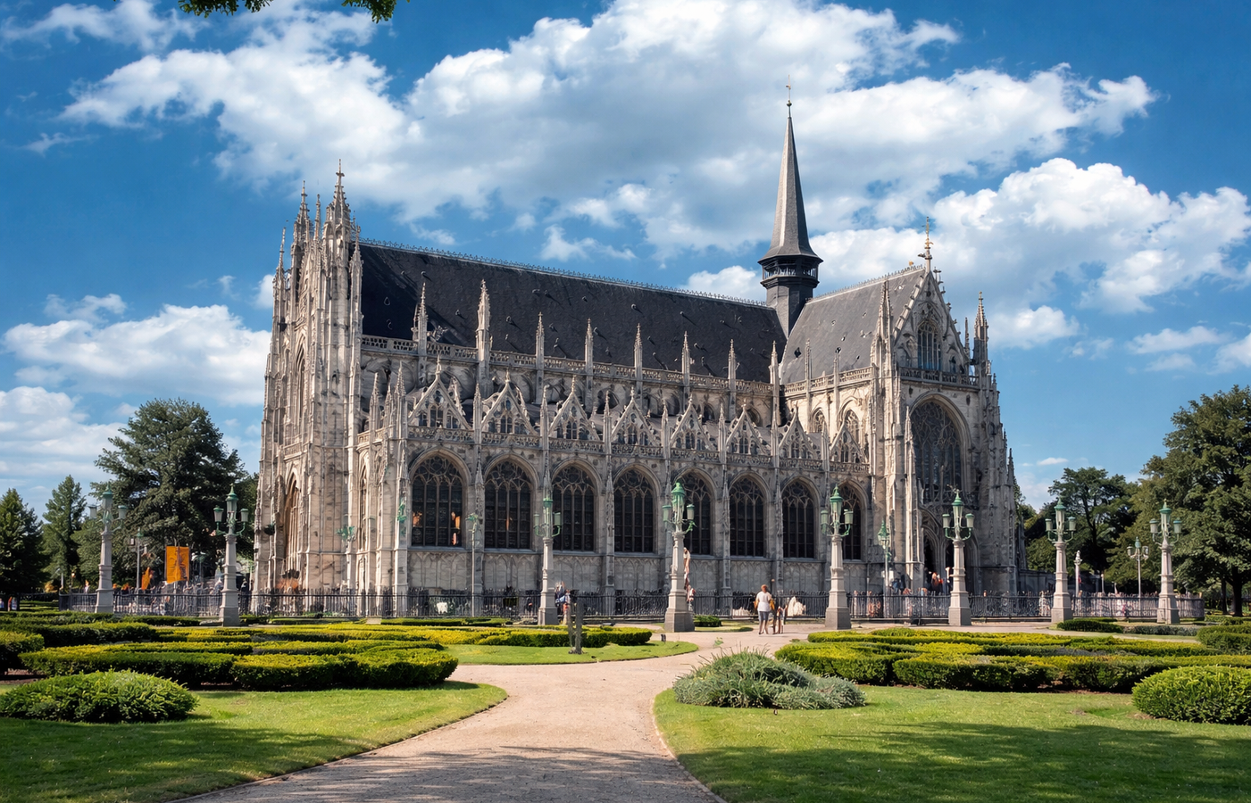 Sablon District & Place du Grand Sablon - The Antiques Quarter and the City's Best Chocolate