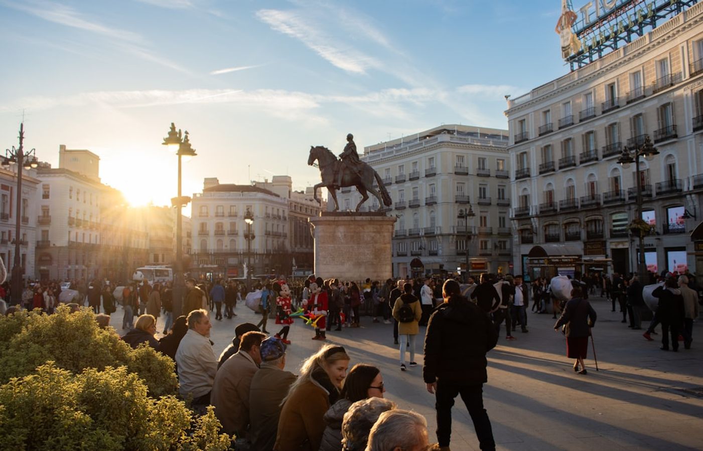 Puerta del Sol - Madrid's Kilometre Zero