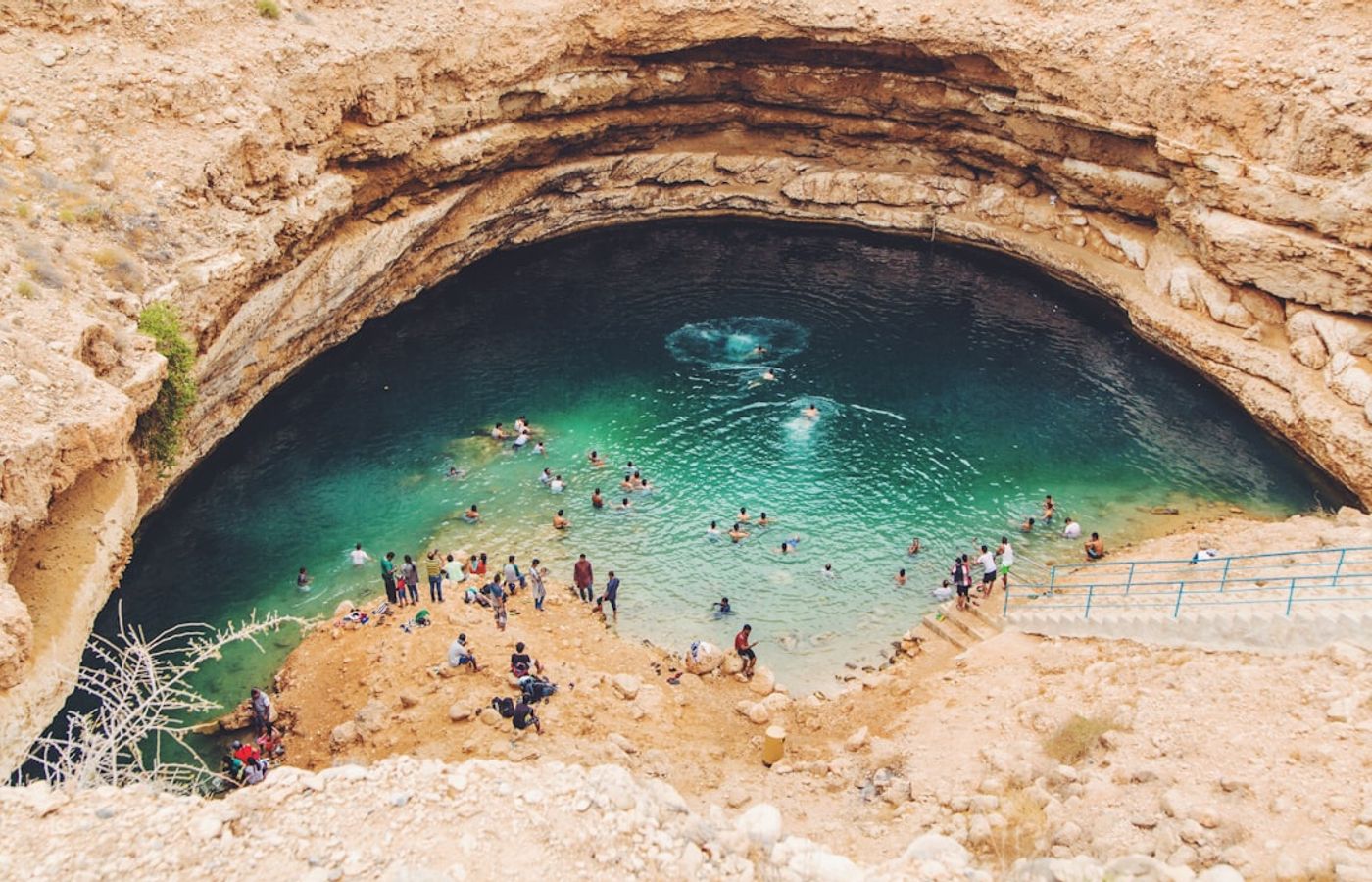 Bimmah Sinkhole - The Limestone Crater at Hawiyat Najm Park