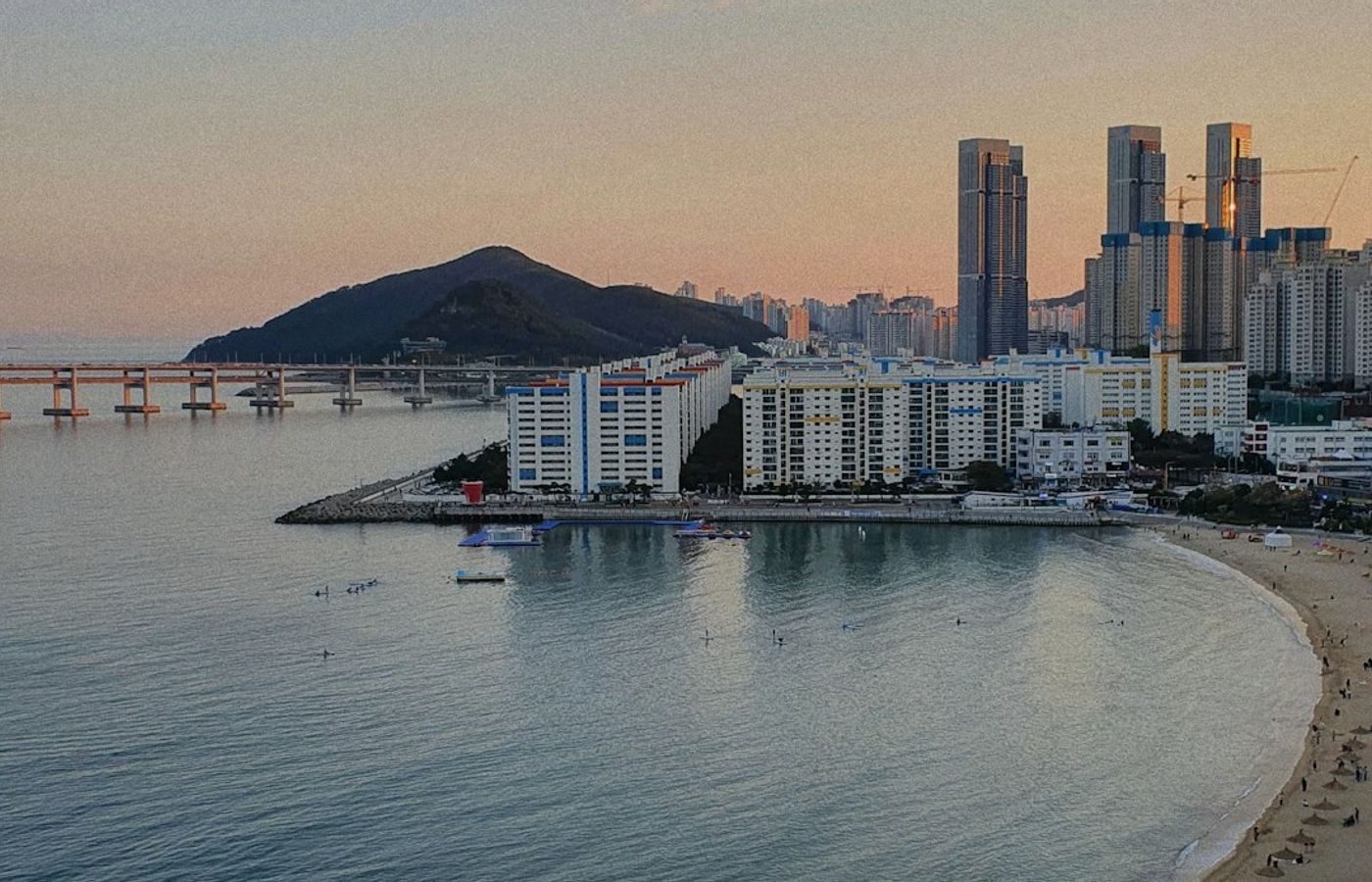 Gwangalli Beach and the Gwangan Bridge - The Best Night View in Busan