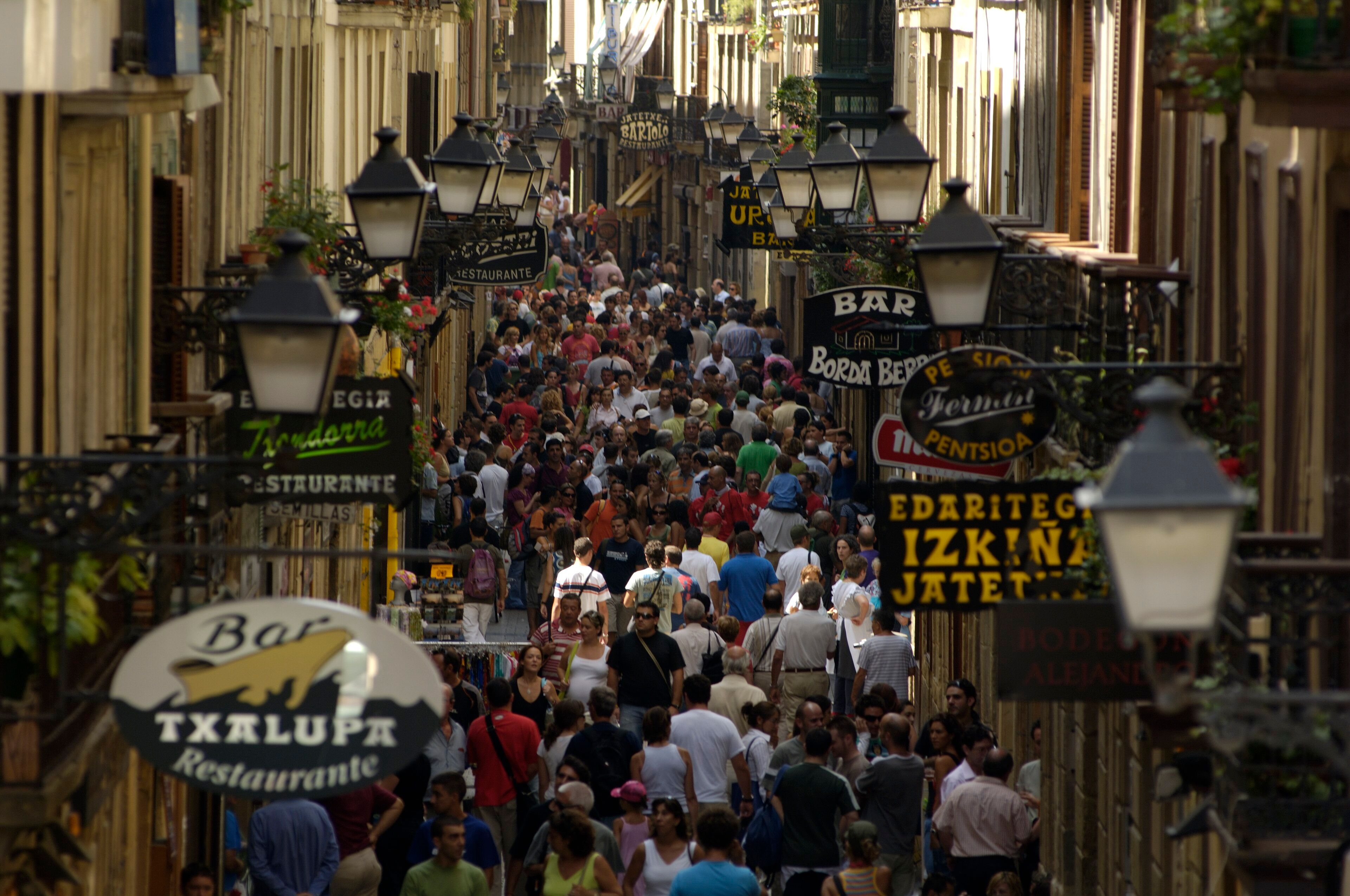 Parte Vieja - The Old Town and Pintxos Heartland