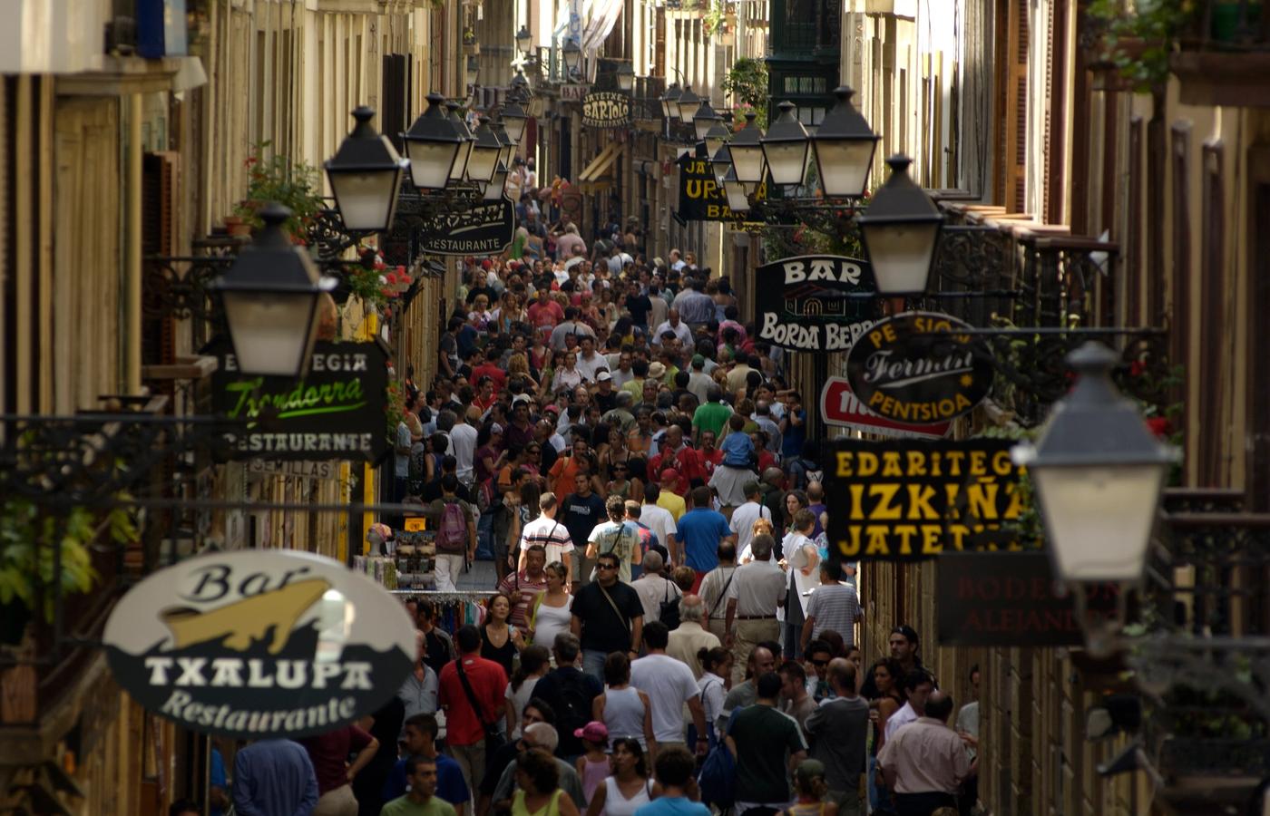 Parte Vieja - The Old Town and Pintxos Heartland