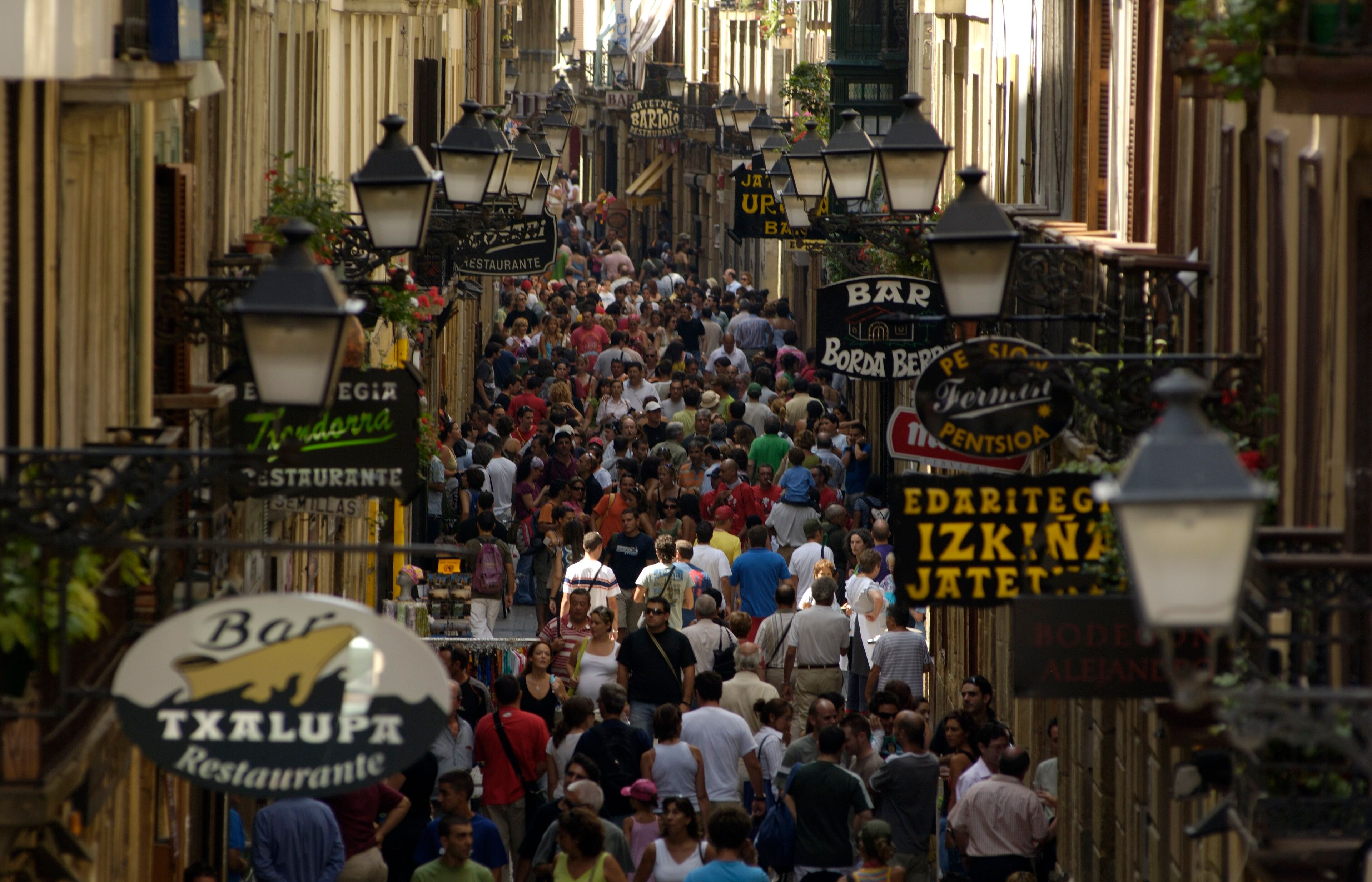 Parte Vieja - The Old Town and Pintxos Heartland