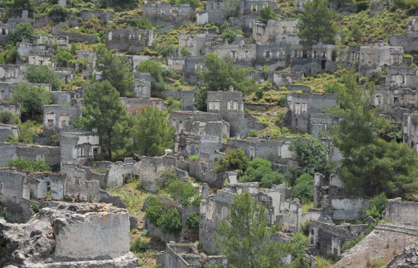 Kayakoy Ghost Village - 500 Stone Houses Abandoned in the 1923 Population Exchange