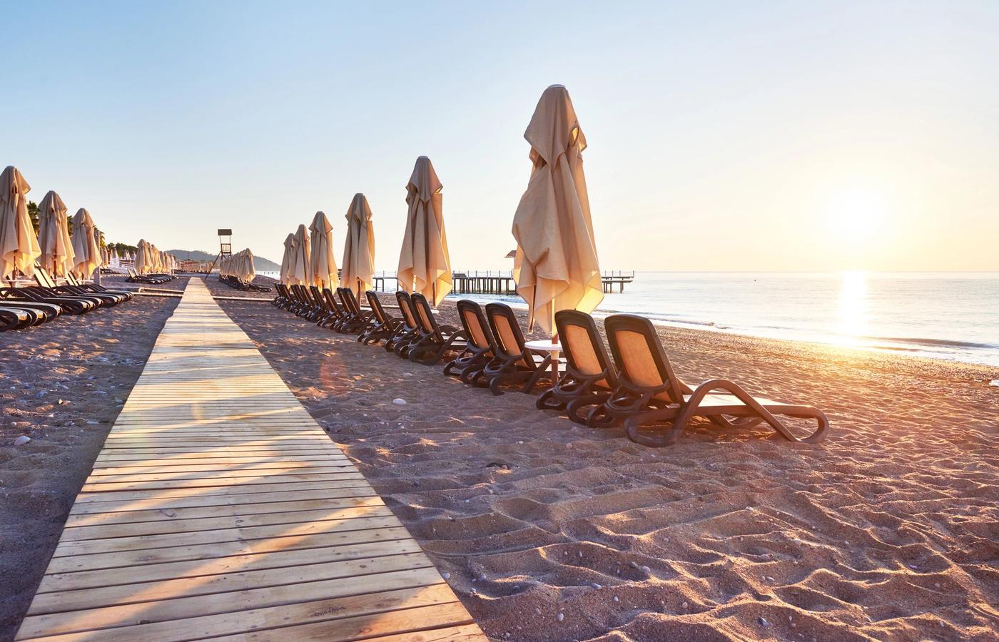 Lara Beach - Golden Sands and Resort Life