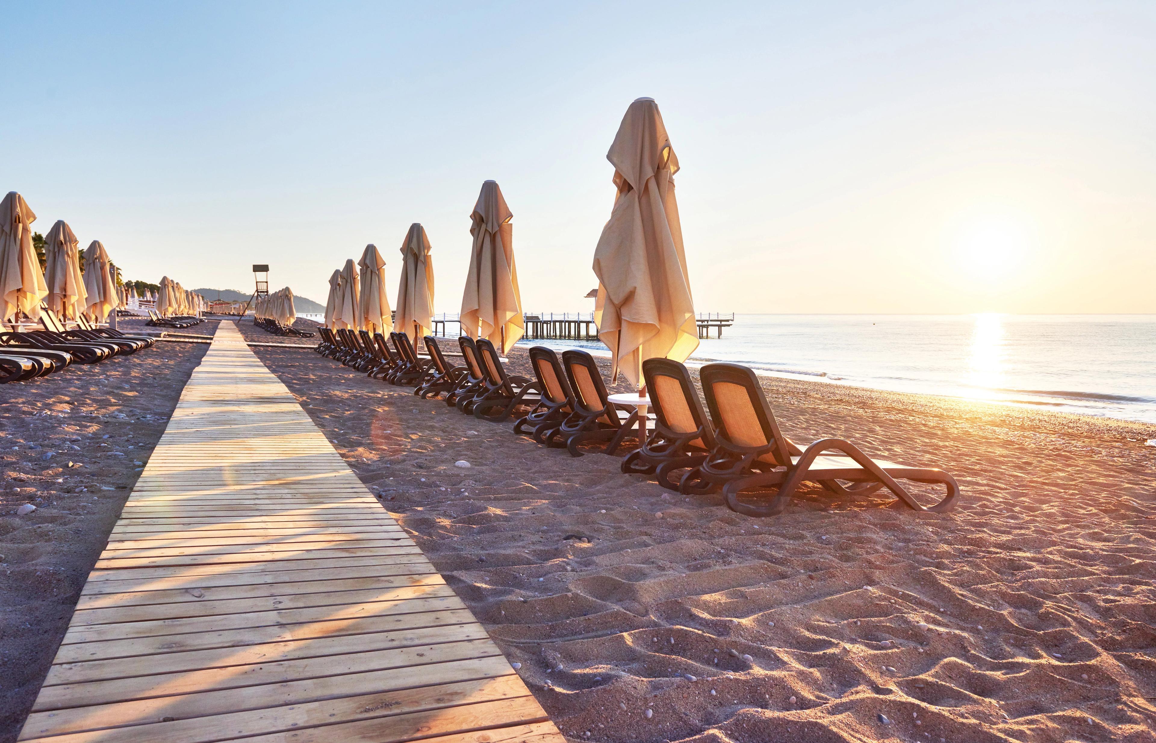 Lara Beach - Golden Sands and Resort Life