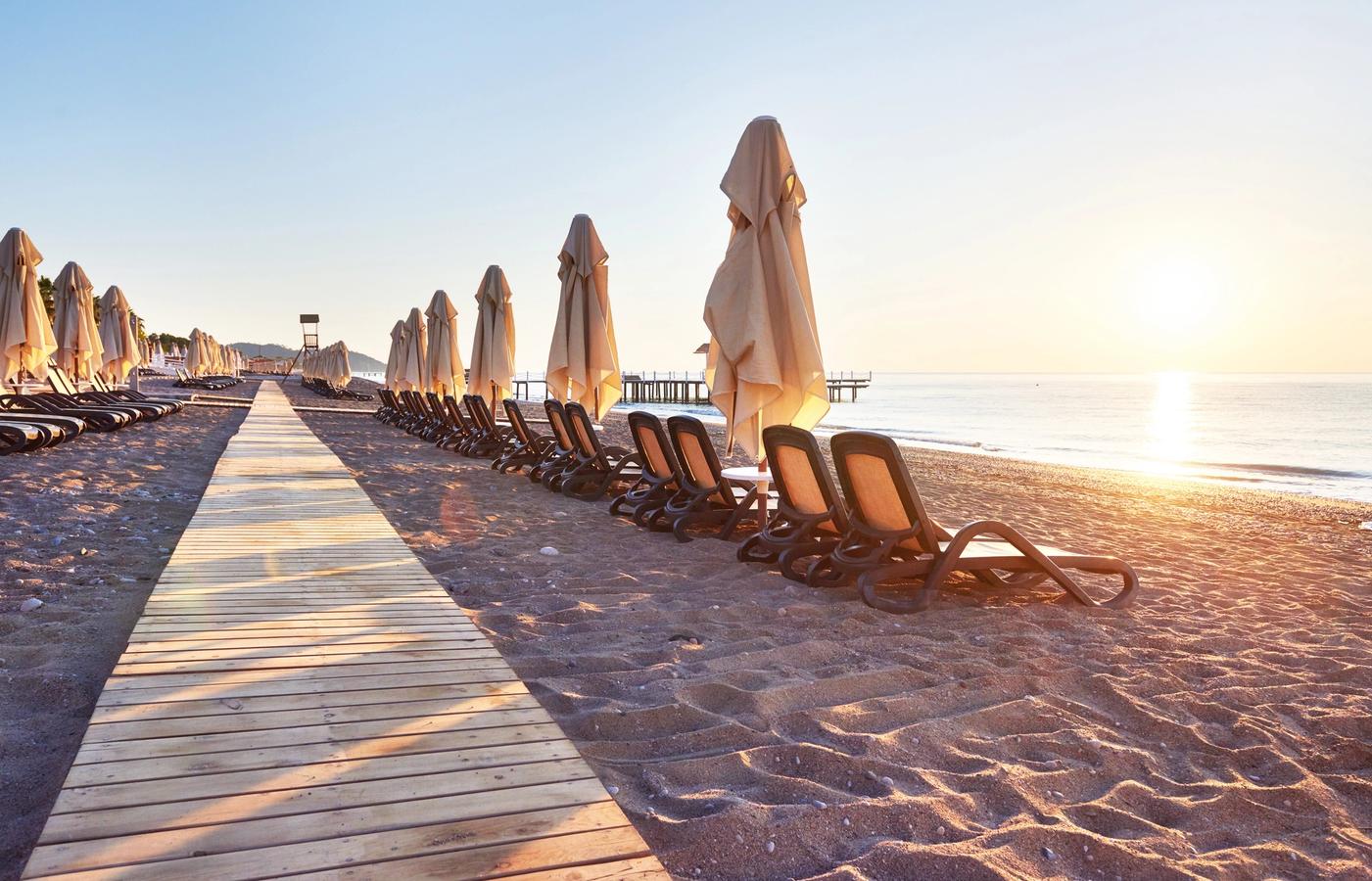 Lara Beach - Golden Sands and Resort Life