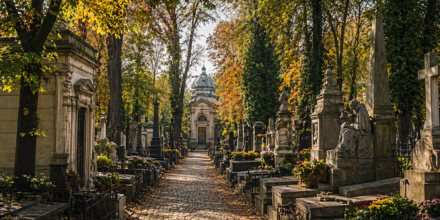 Hotels near Powazki Cemetery
