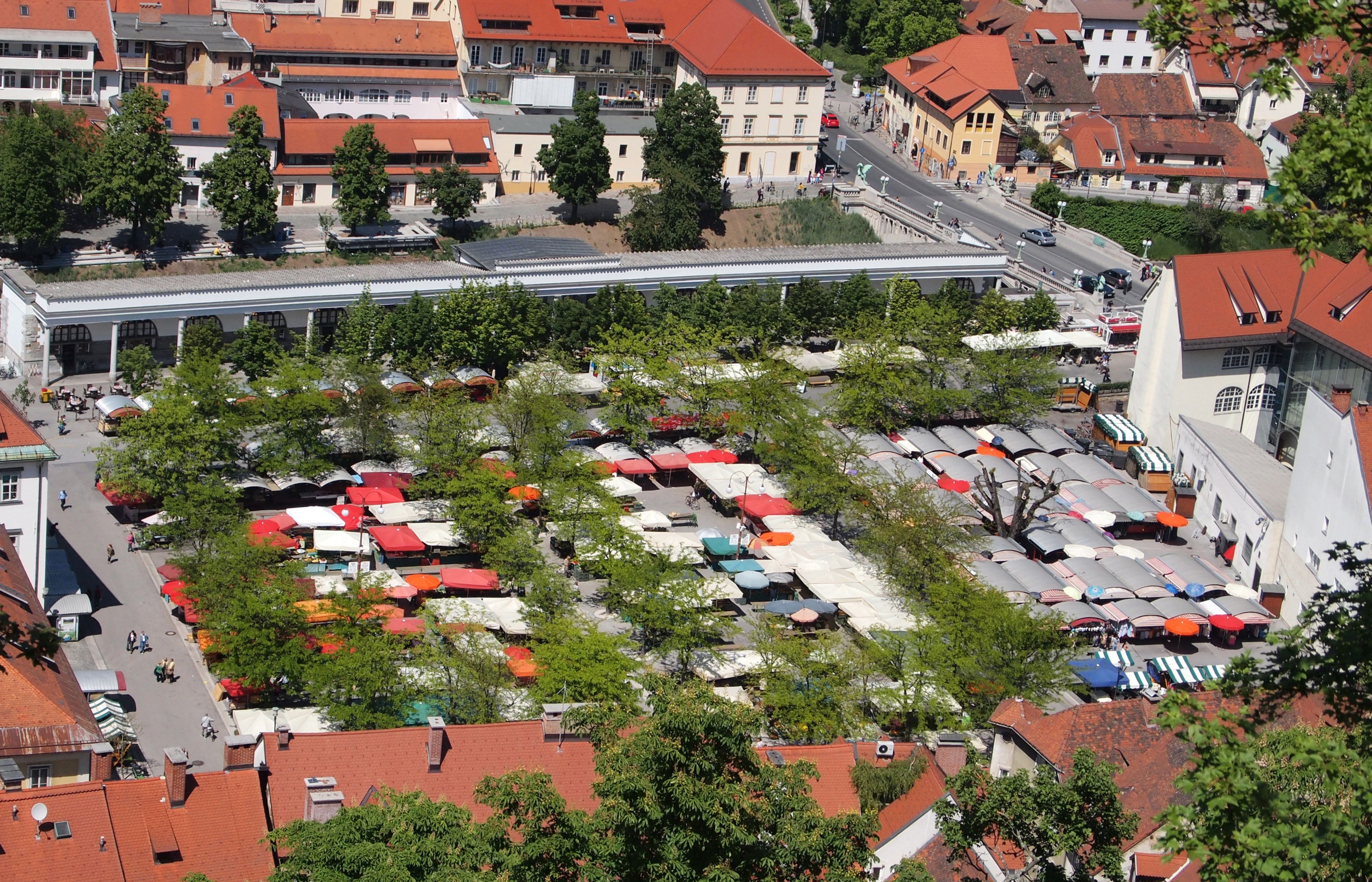 Central Market - Plécnik's Riverside Colonnade