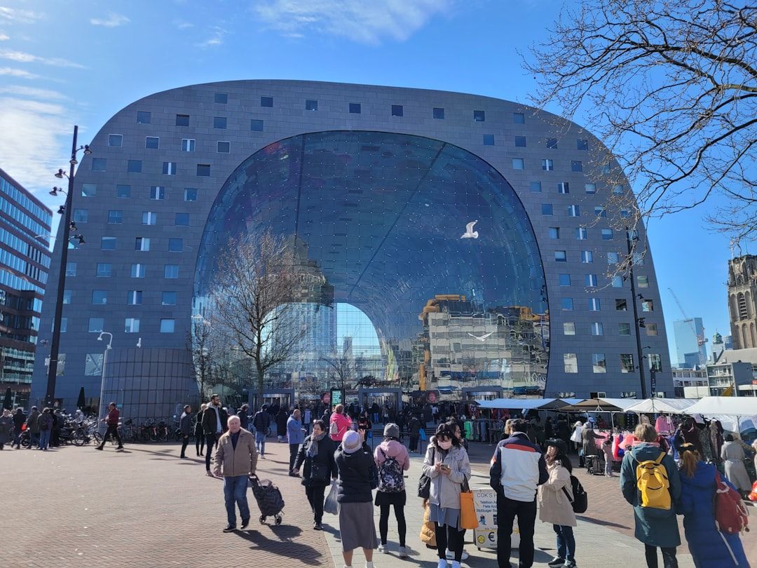 Markthal - The Horseshoe Food Market With Europe's Largest Artwork