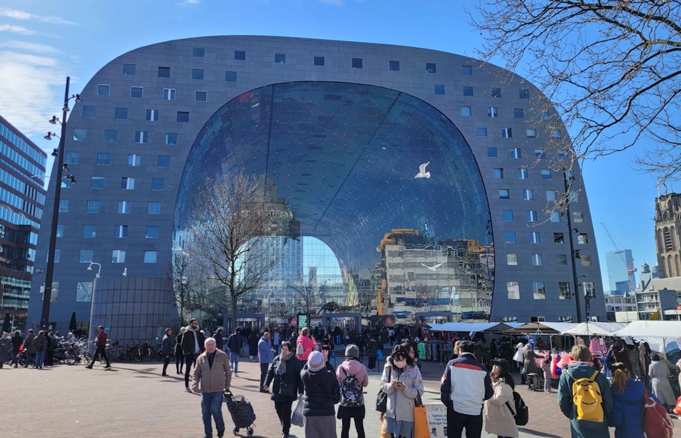Markthal - The Horseshoe Food Market With Europe's Largest Artwork