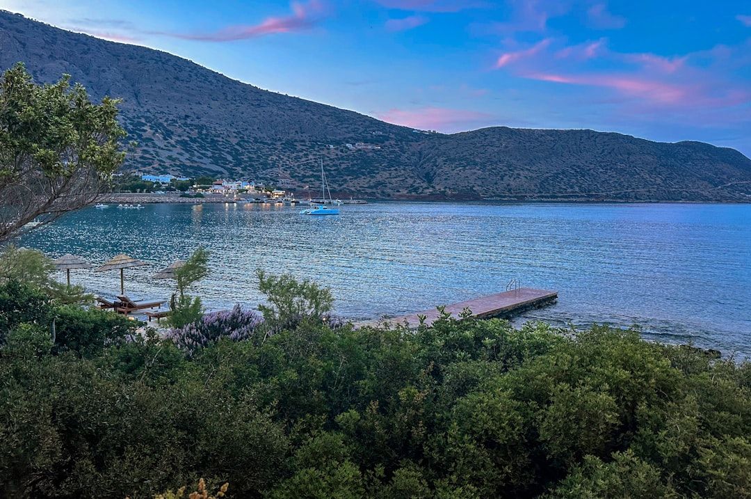 Plaka Village and the Venetian Castle - Sunset Above the Aegean