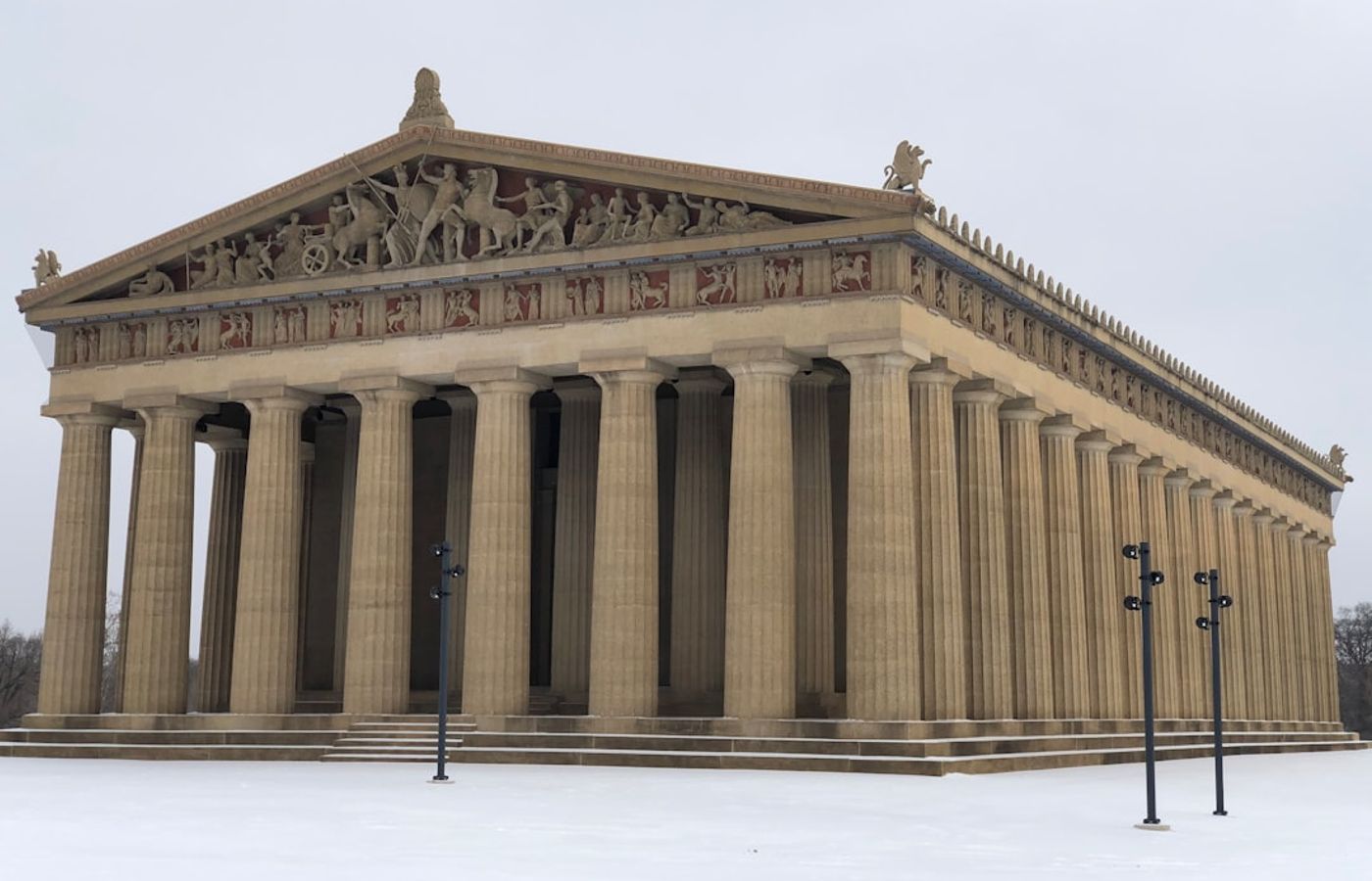 The Parthenon in Centennial Park - Full-Scale Athenian Replica