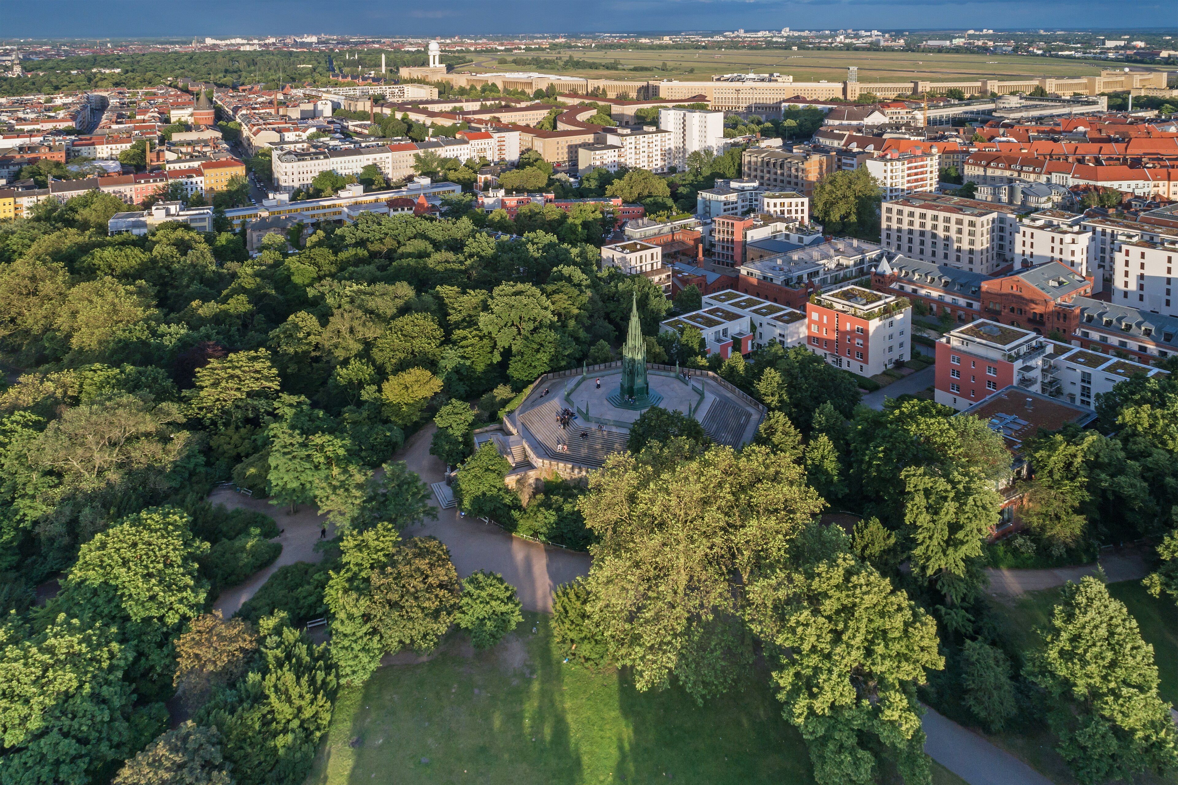 Viktoriapark - A Waterfall and the Best View in Kreuzberg