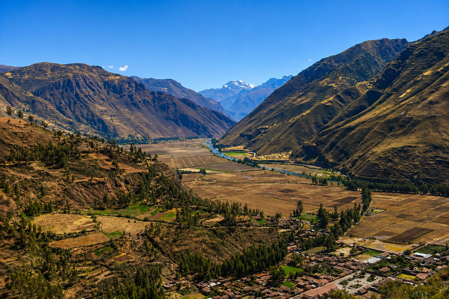 Sacred Valley of the Incas - Ollantaytambo, Pisac and the Urubamba River