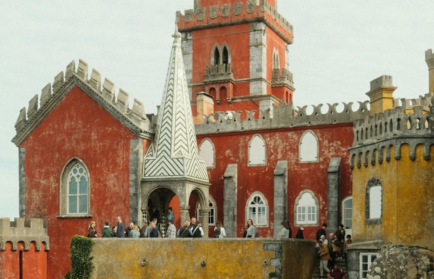Sintra National Palace - The Twin Chimneys in the Middle of Town