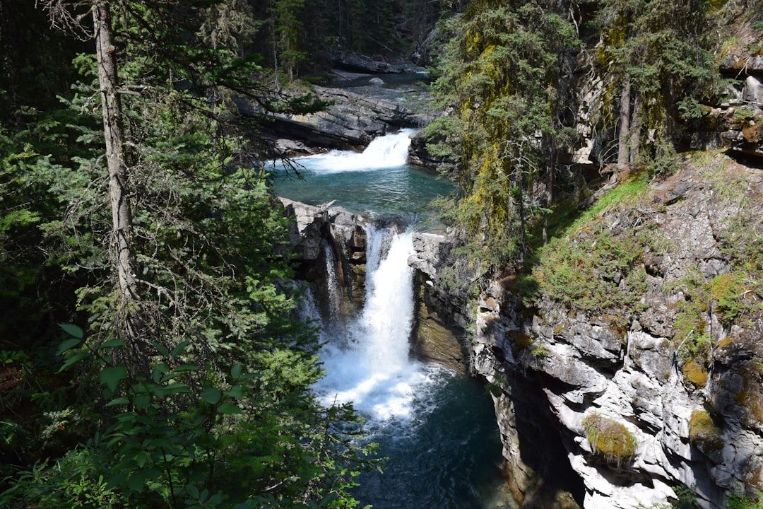 Johnston Canyon and the Ink Pots - Waterfall Catwalks Into Open Meadow