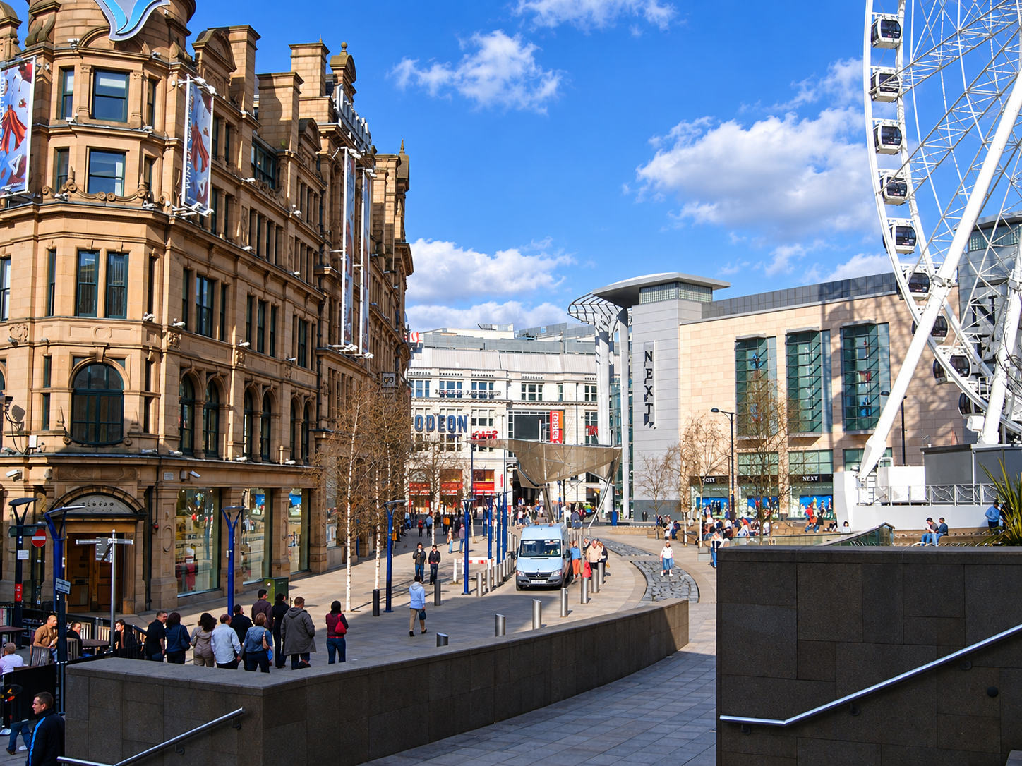 Exchange Square - Food Stalls by the Cathedral Quarter