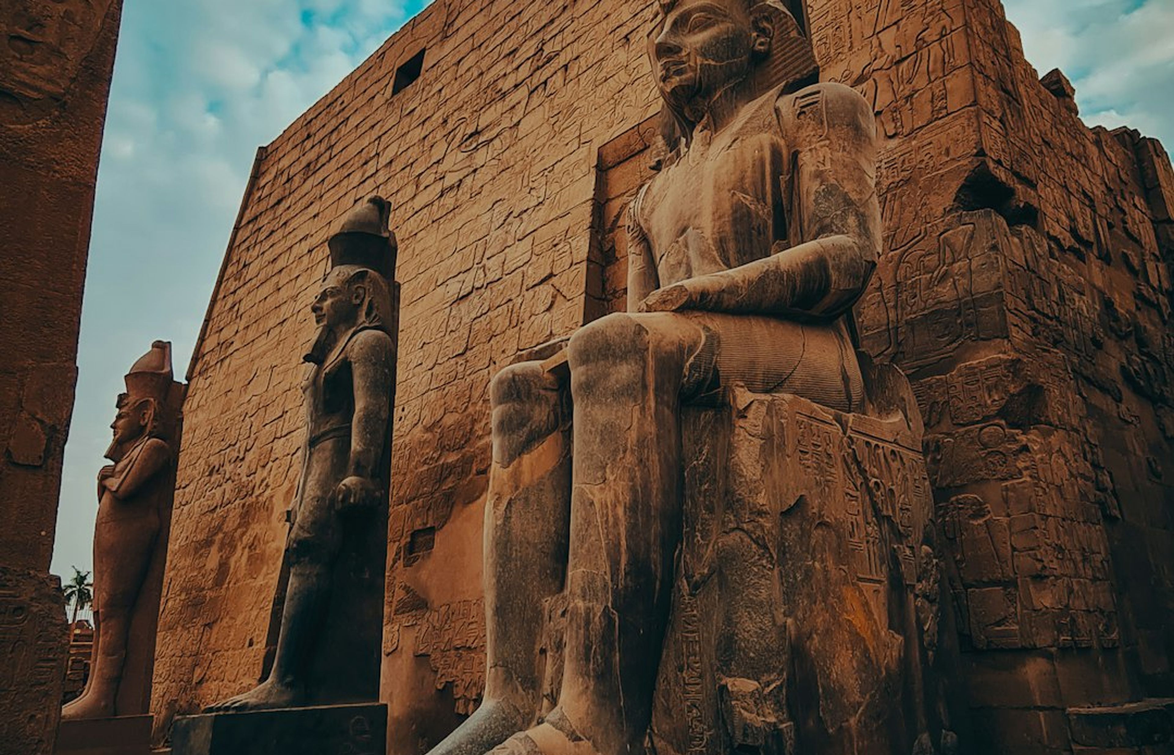 Luxor Temple - Avenue of Sphinxes terminus