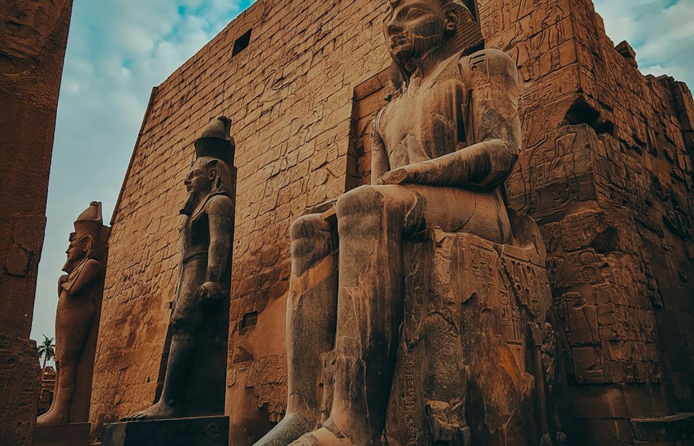 Luxor Temple - Avenue of Sphinxes terminus
