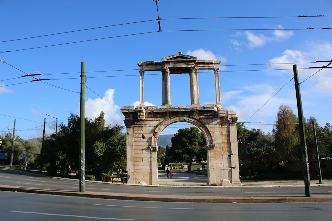 Hadrian's Gate - A Roman Triumphal Arch in the City Centre